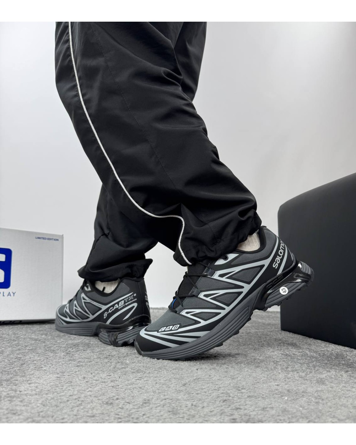 Salomon 8-CAB TX6 Gore-Tex Grey White