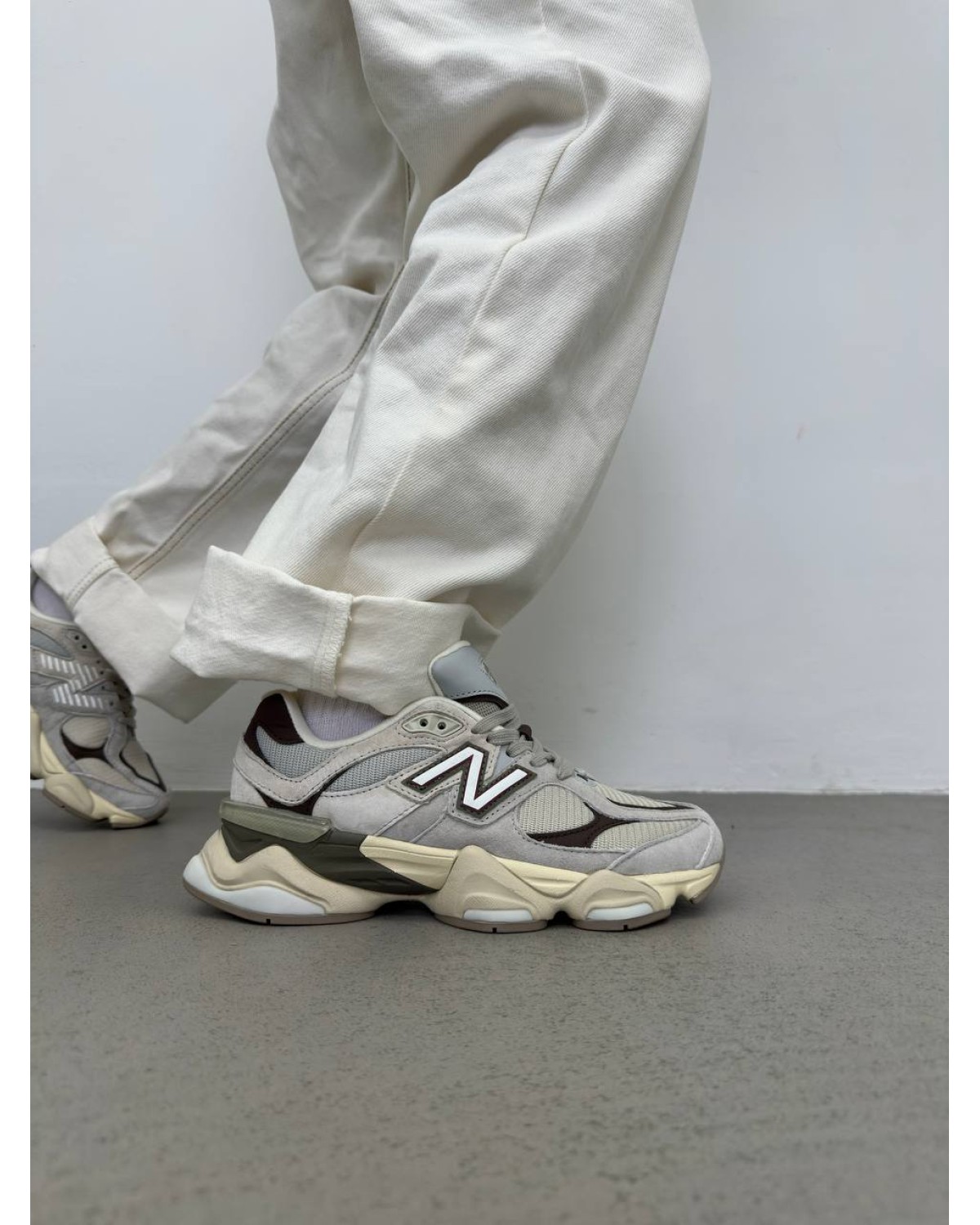 New Balance 9060 Grey Matter Timberwolf