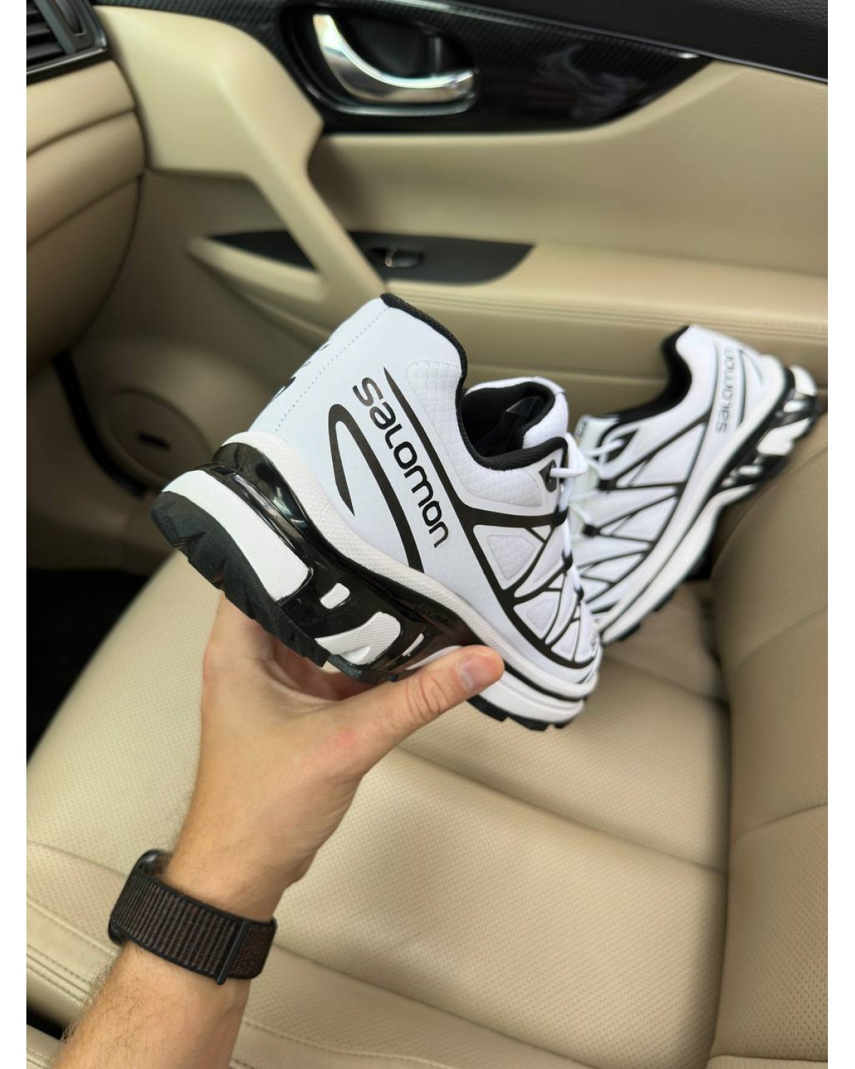 Salomon XT-6 White Black