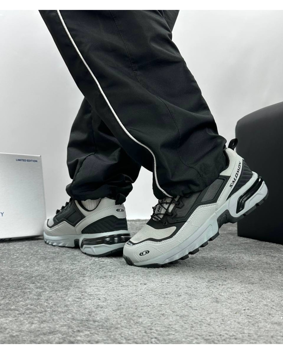 Salomon ACS+ FT Grey/Black Gore-Tex