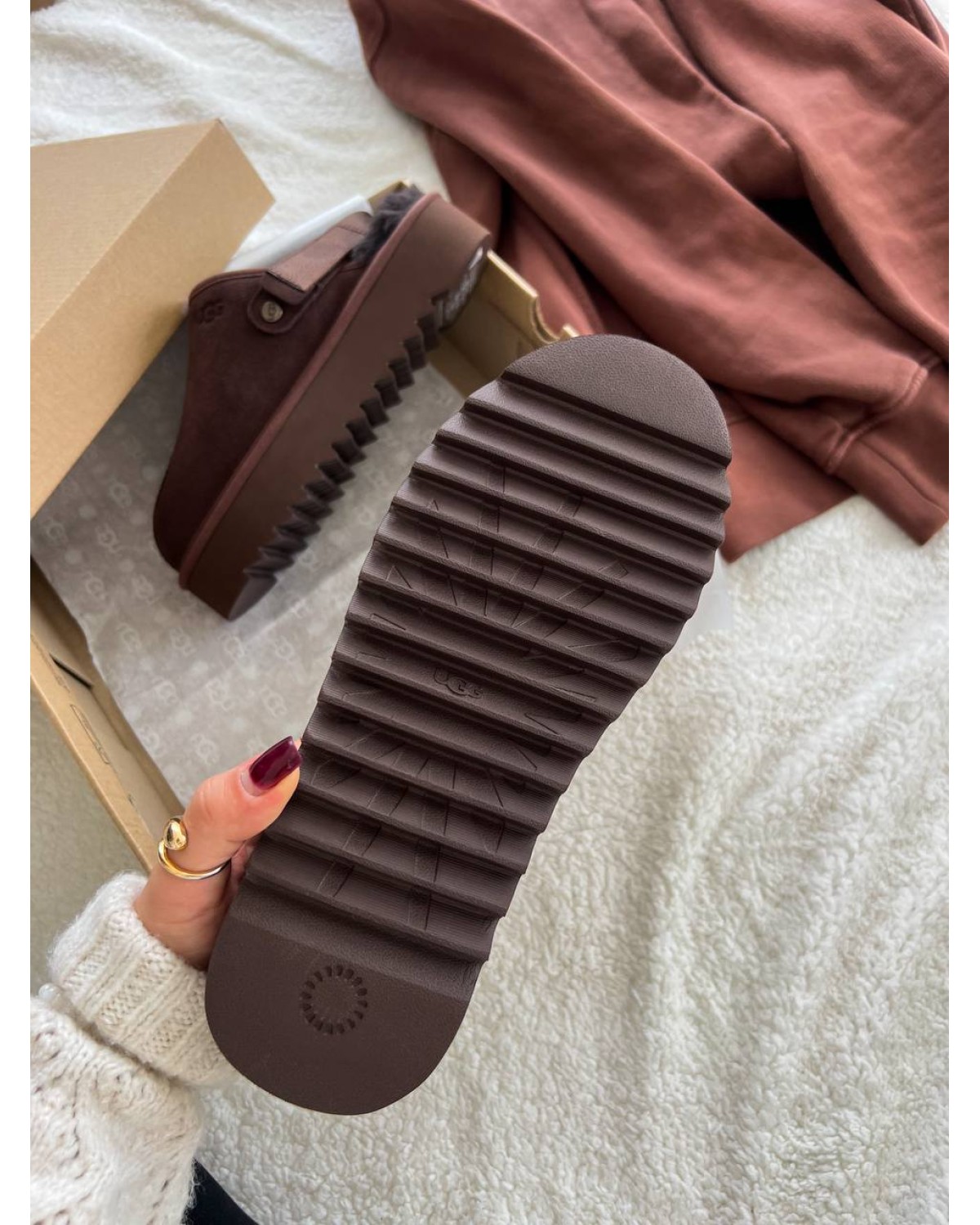 Lanah Clog Brown Lanah Clog Brown