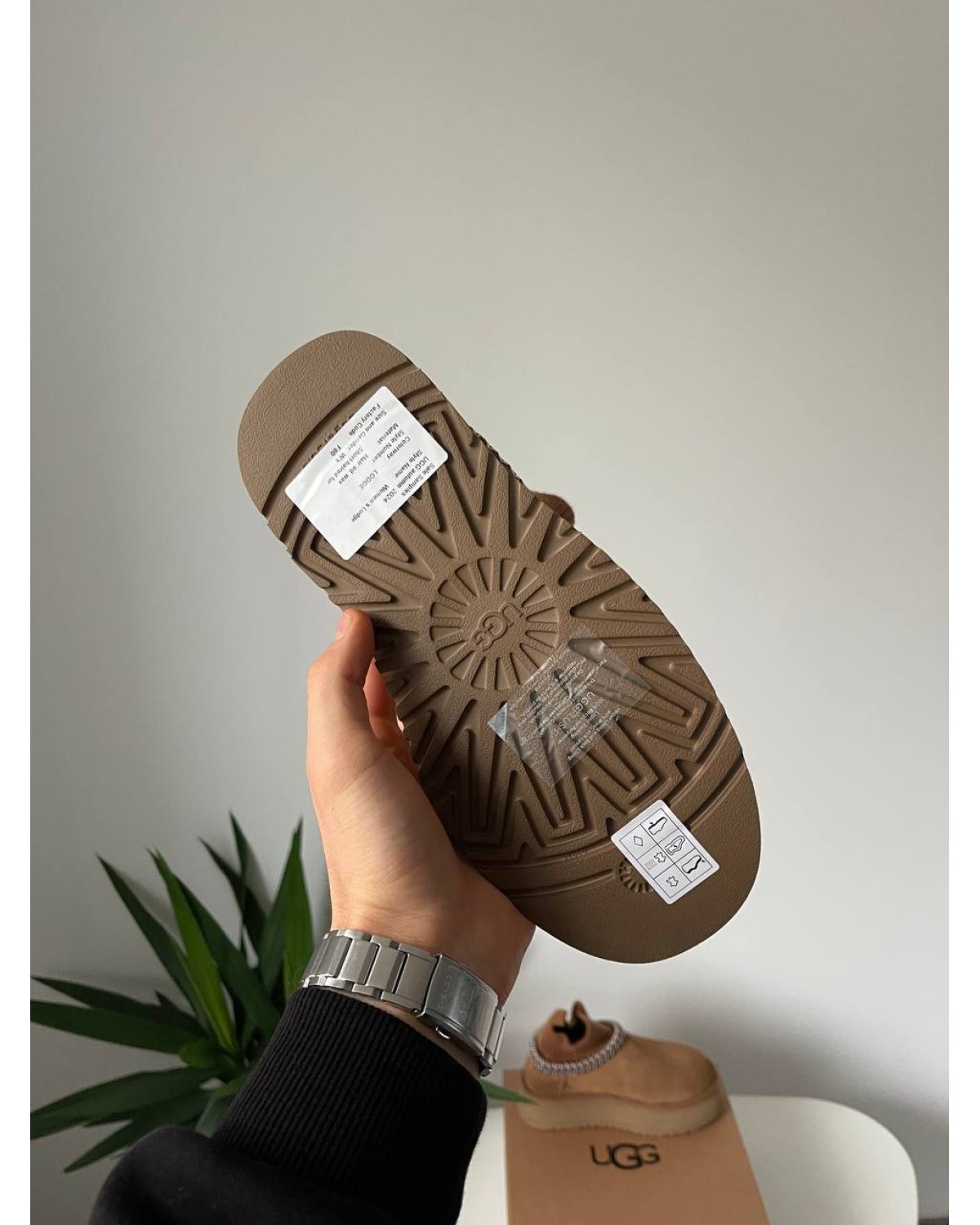 Ugg Tasman Platform Sock Chestnut