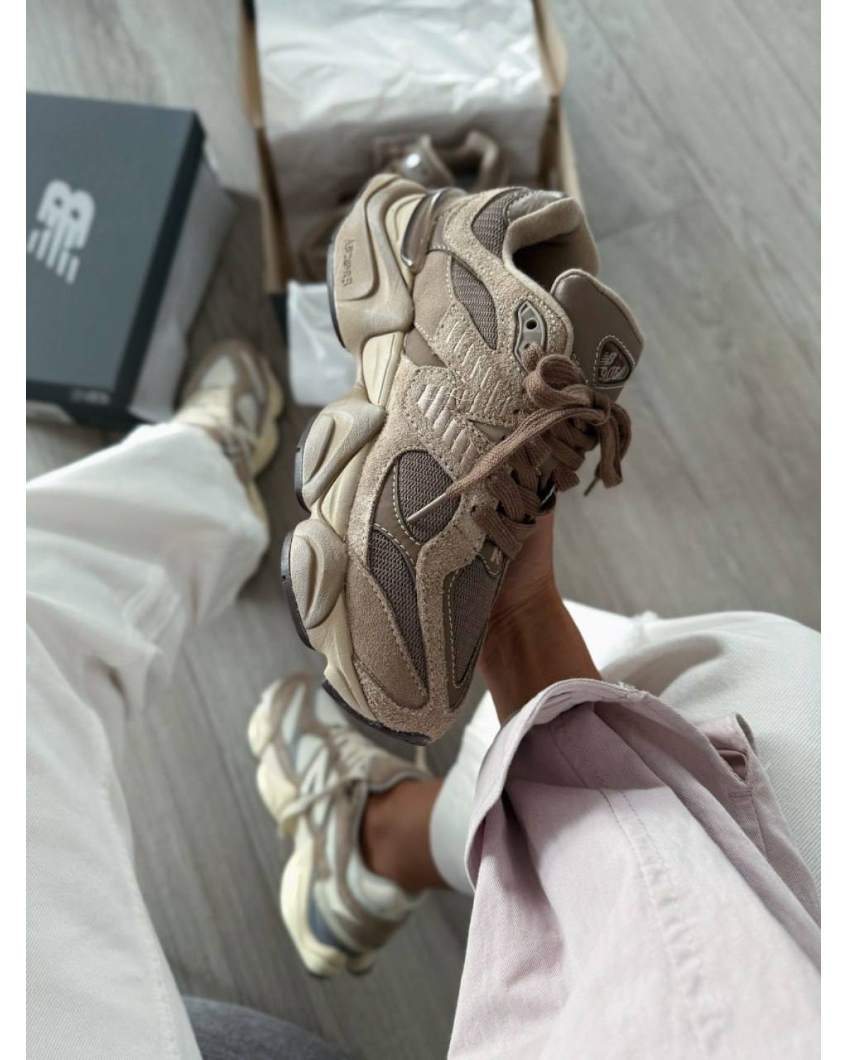 New Balance 9060 Mushroom Brown v2 New Balance 9060 Mushroom Brown v2