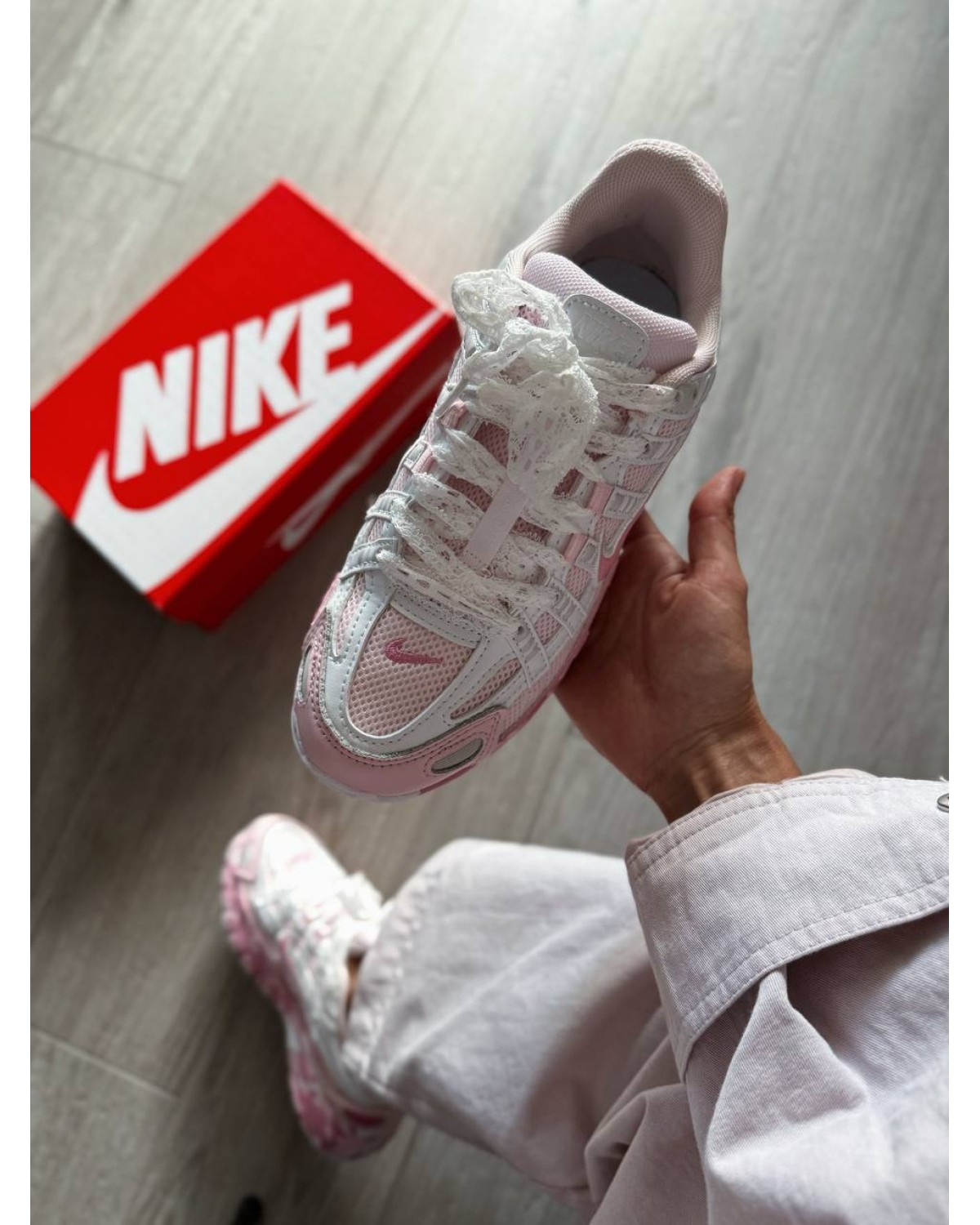 Nike P-6000 Custom Pink