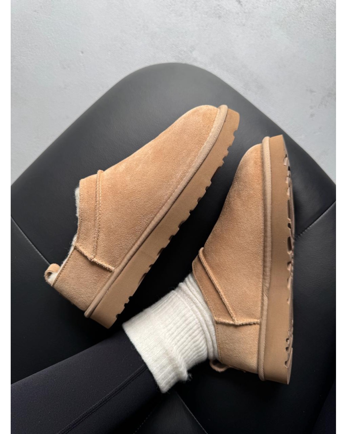 UGG Classic  Micro Boot Beige