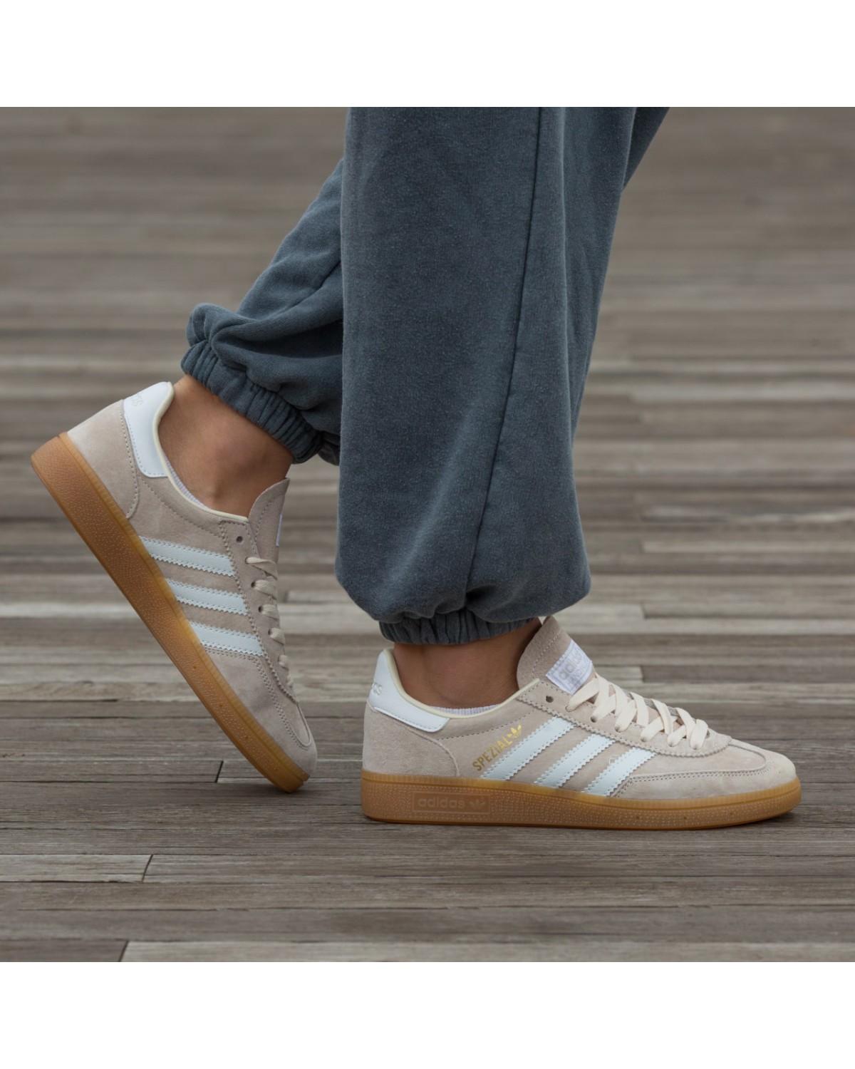 Adidas Spezial Beige White