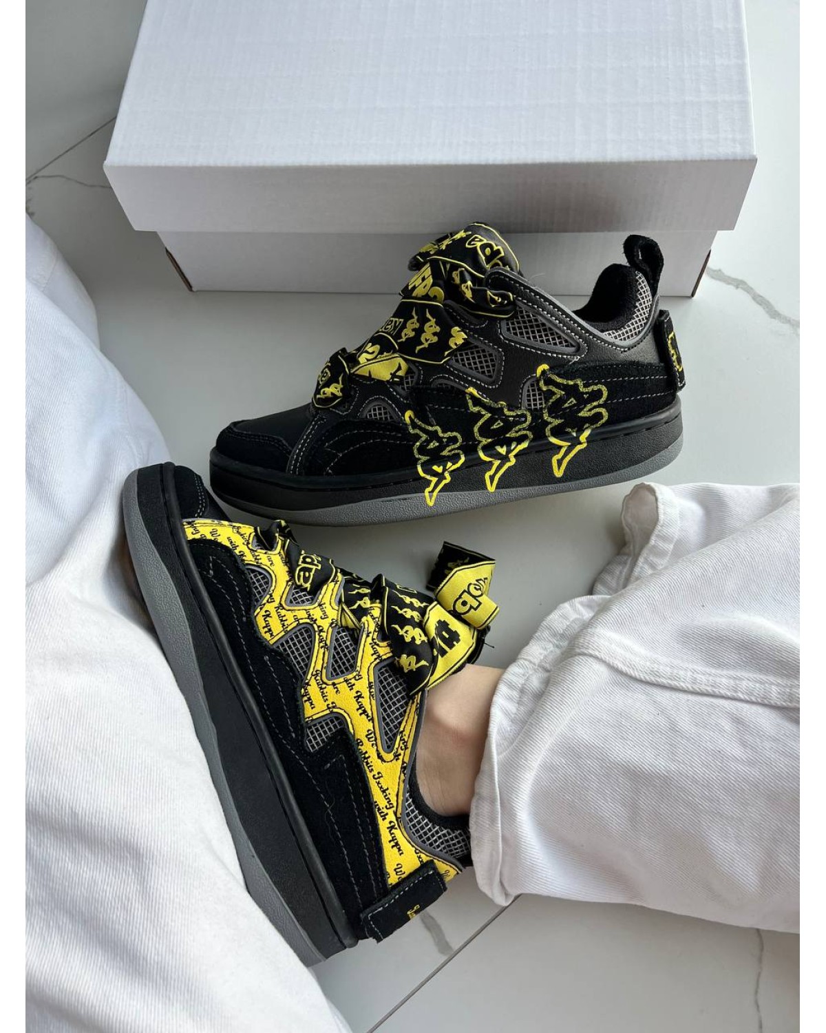 Kappa Fatty Black Yellow