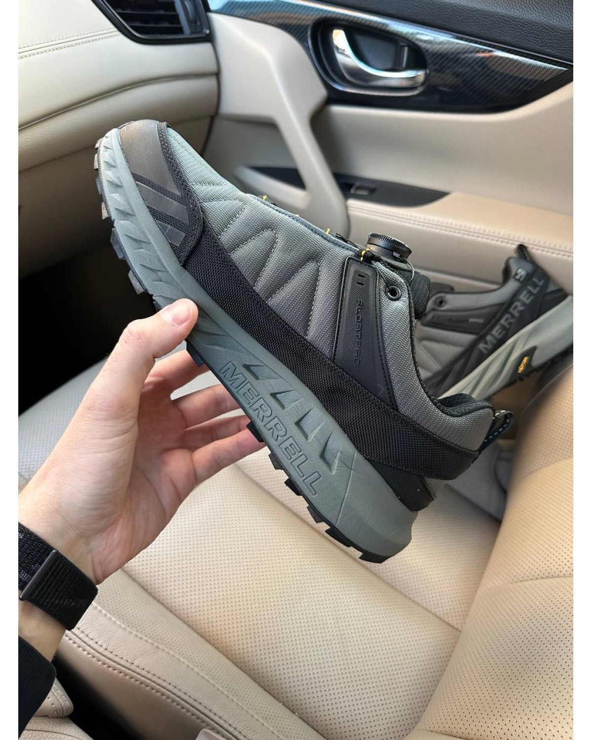 Merrell Float Pro Light Grey Black Merrell Float Pro Light Grey Black