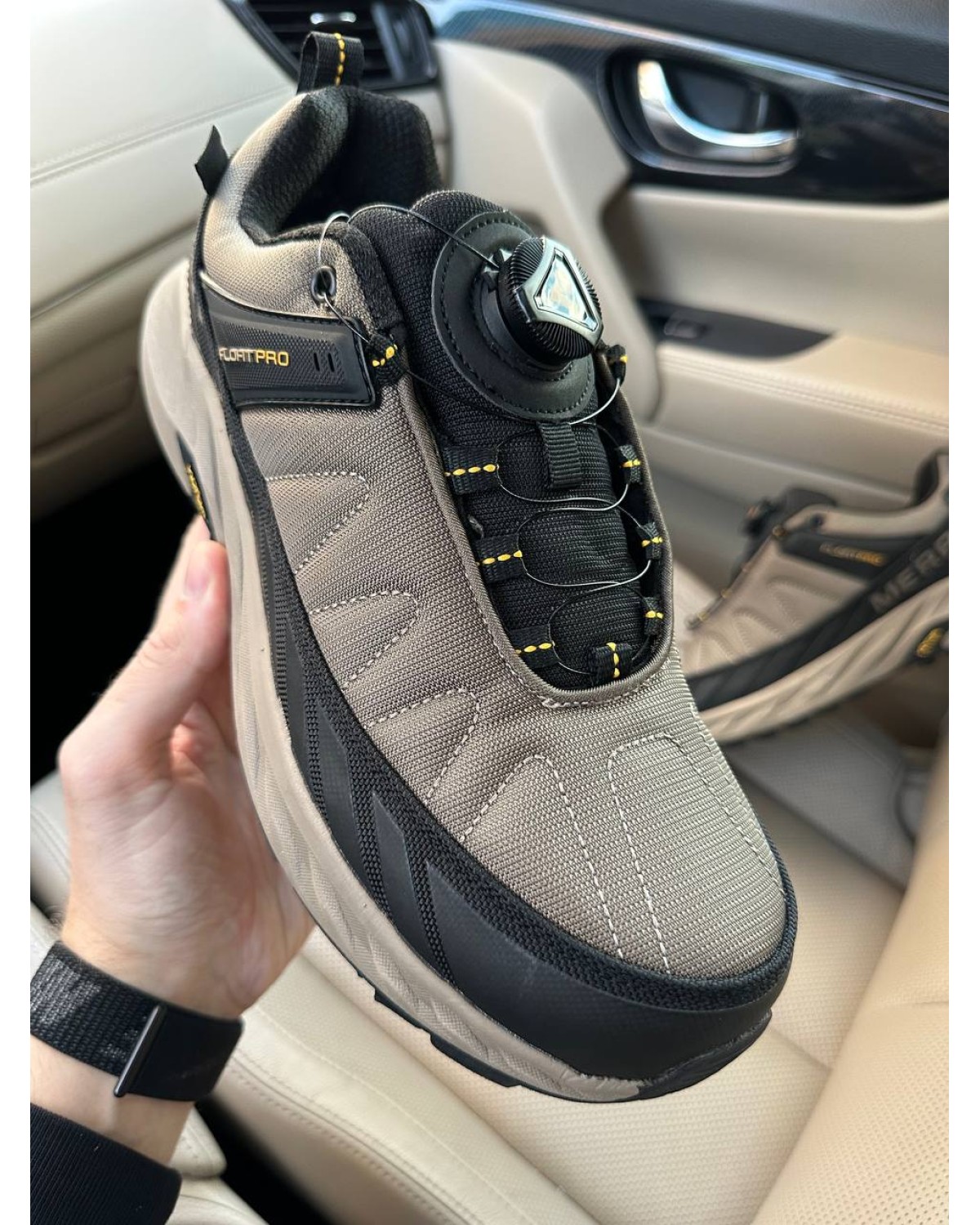 Merrell Float Pro Beige Black Merrell Float Pro Beige Black