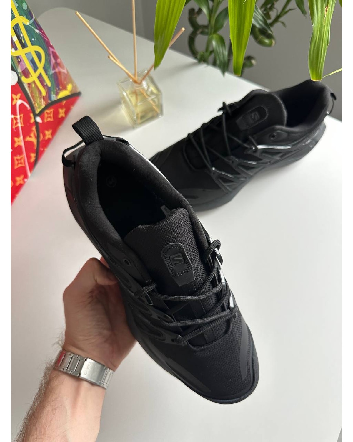 Salomon XT PU. RE Advanced Gore-Tex Black Grey Salomon XT PU. RE Advanced Gore-Tex Black Grey