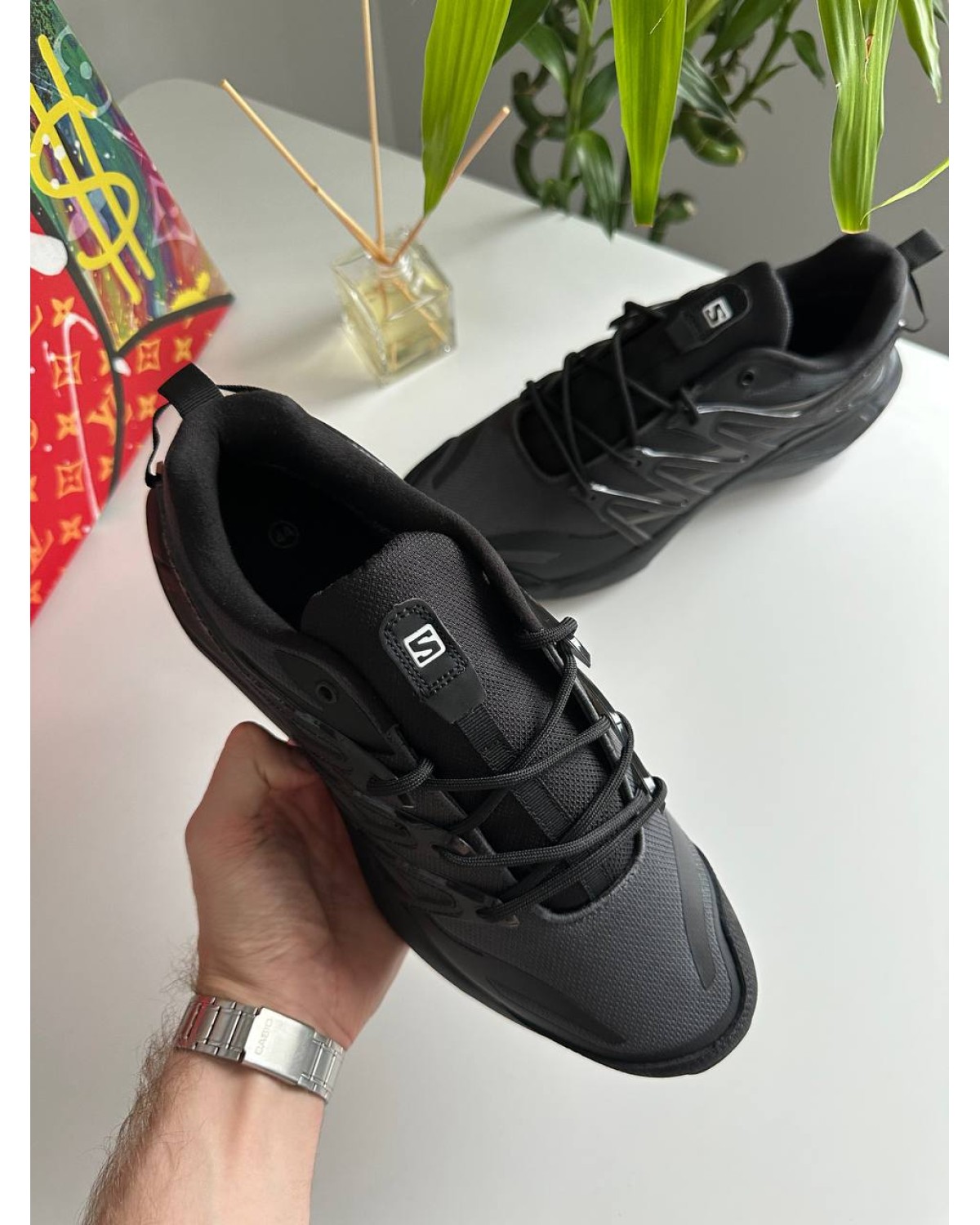 Salomon XT PU. RE Advanced Gore-Tex Grey Black Salomon XT PU. RE Advanced Gore-Tex Grey Black