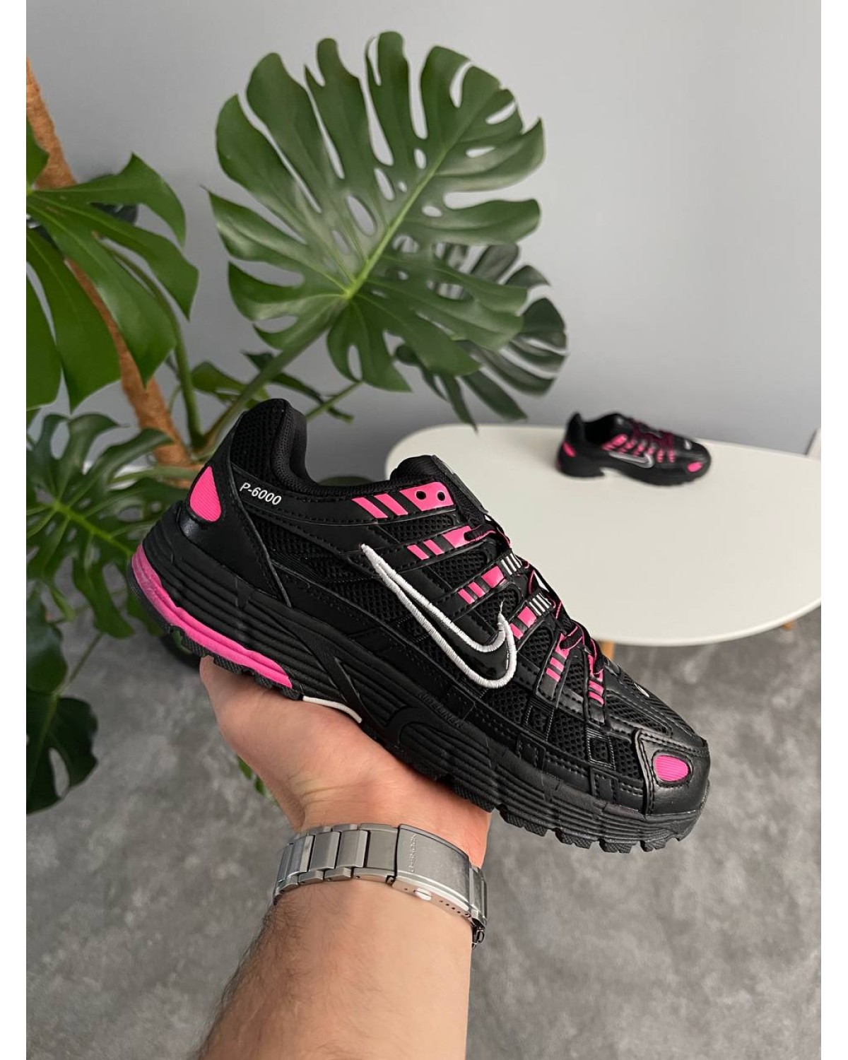 Nike P-6000 Black Pink