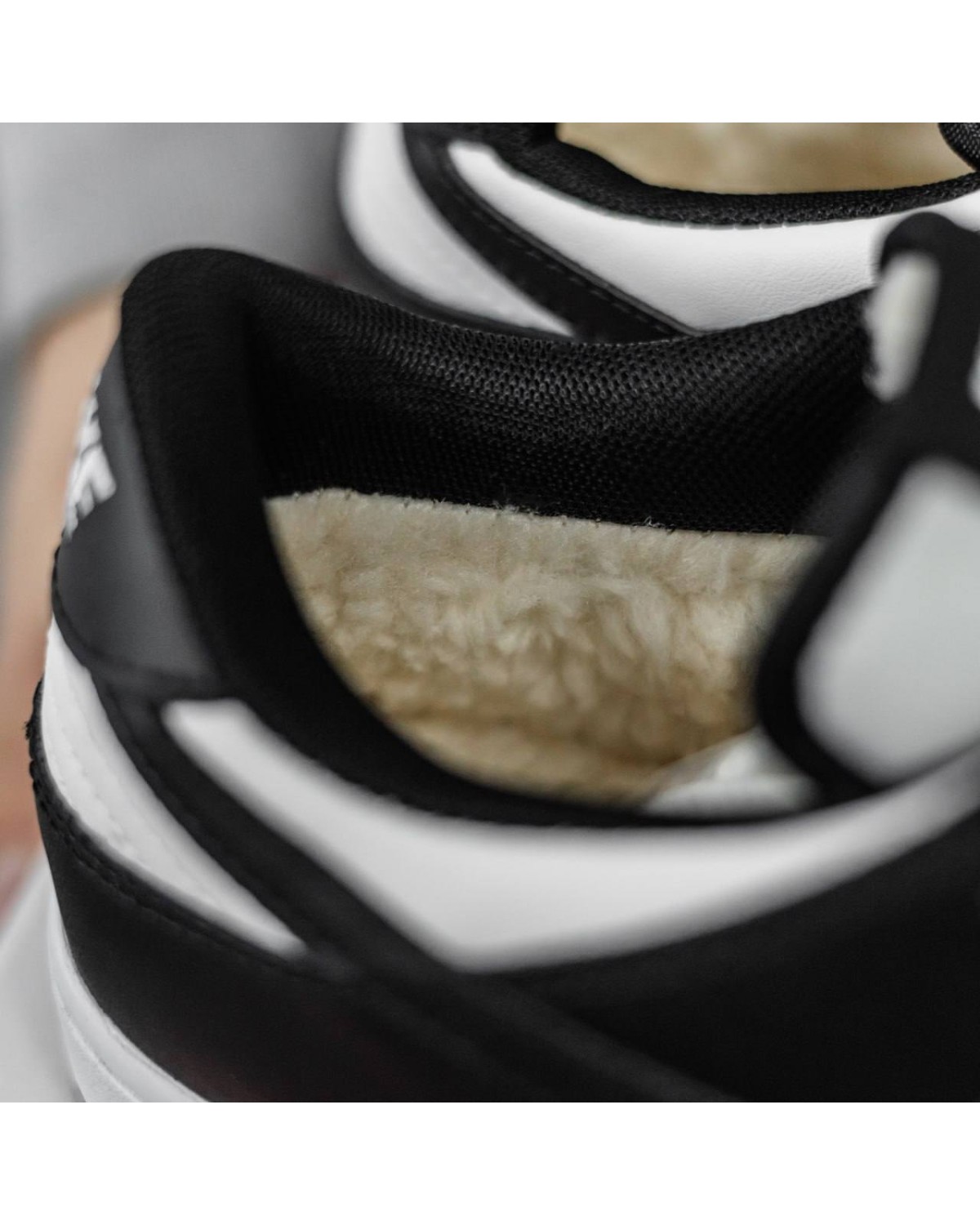 Nike SB Dunk Low Black White Fur Nike SB Dunk Low Black White Fur