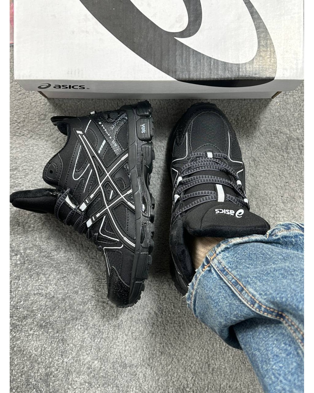 Asics Gel-Kahana 8 Black Gore-Tex Asics Gel-Kahana 8 Black Gore-Tex