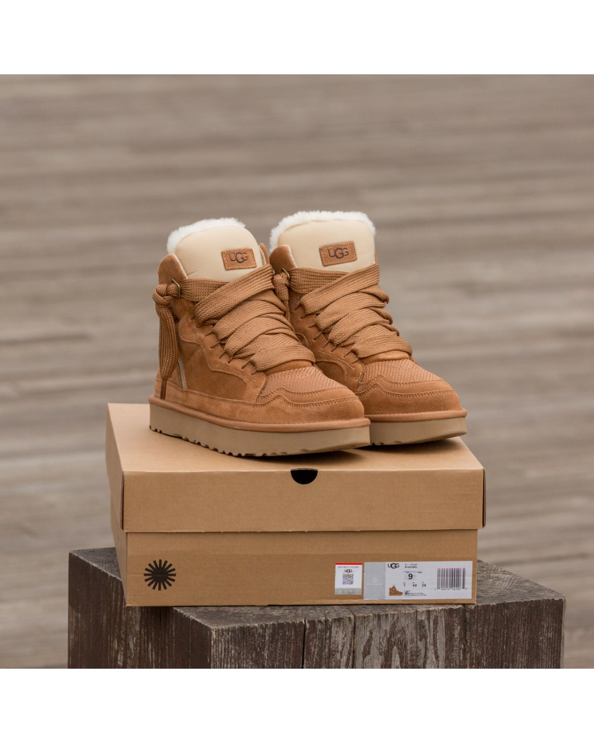 UGG Lowmel Sneaker High Chestnut