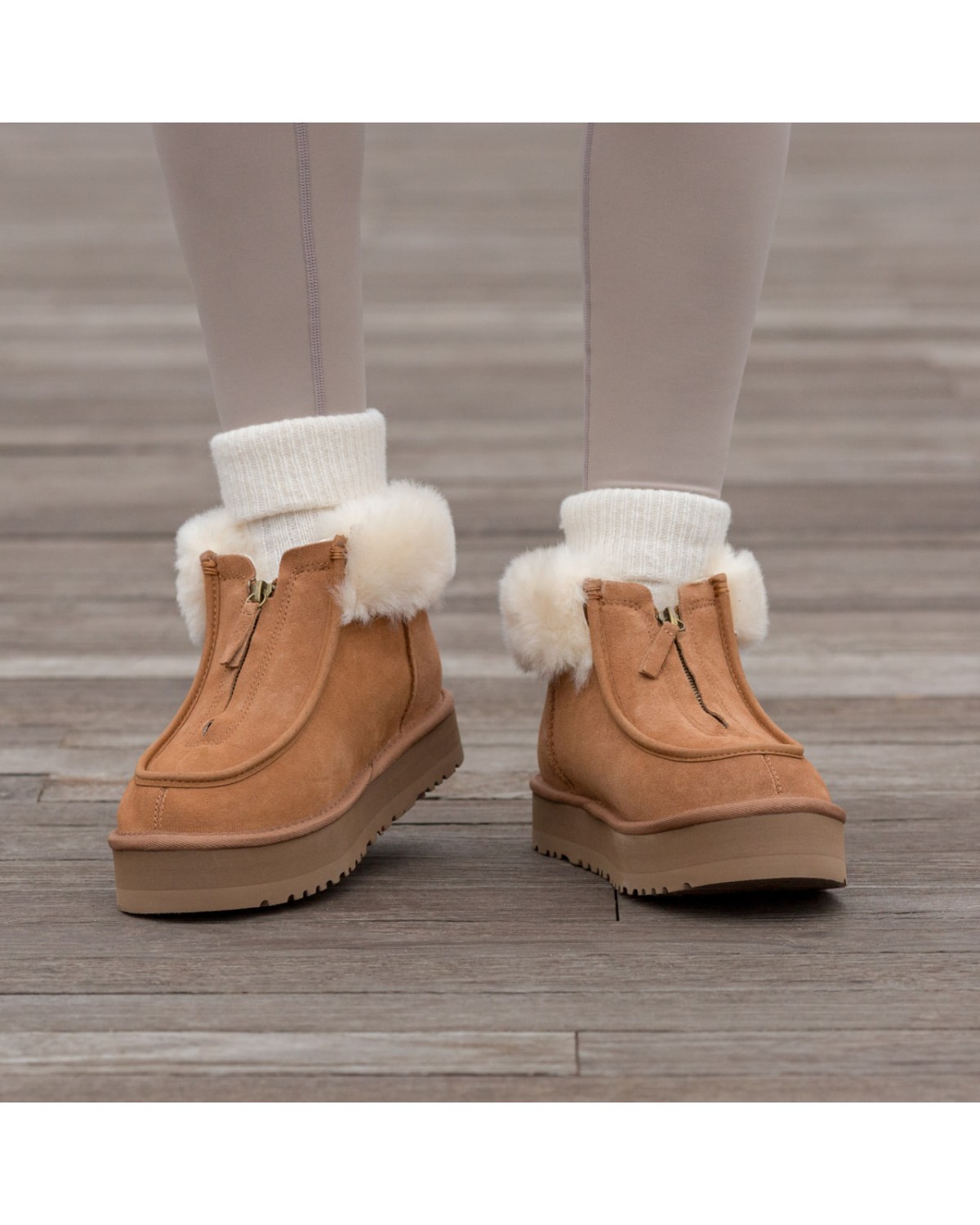 UGG Funkette Chestnut Platform UGG Funkette Chestnut Platform