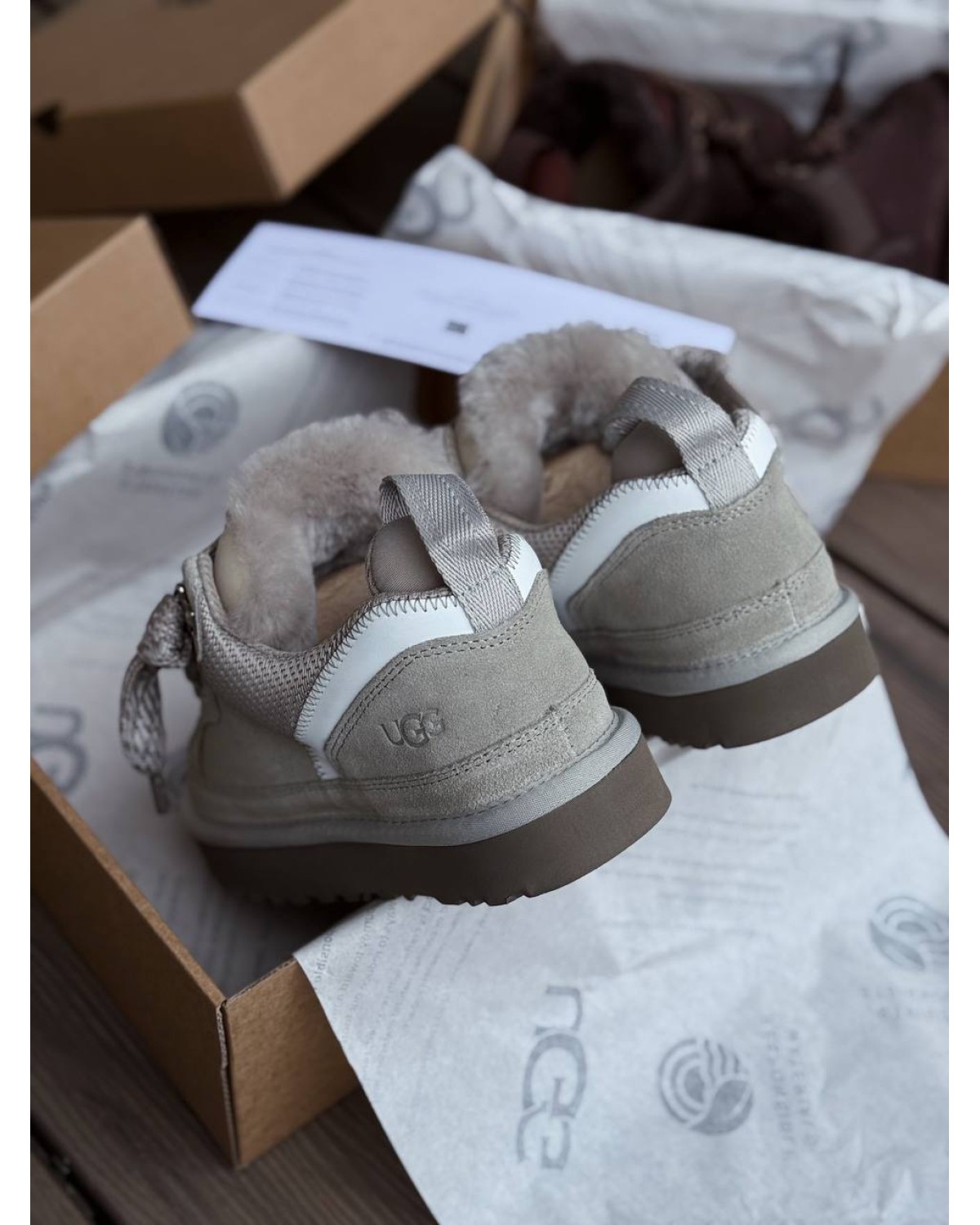 Ugg Lowmel Hickory Grey Ugg Lowmel Hickory Grey