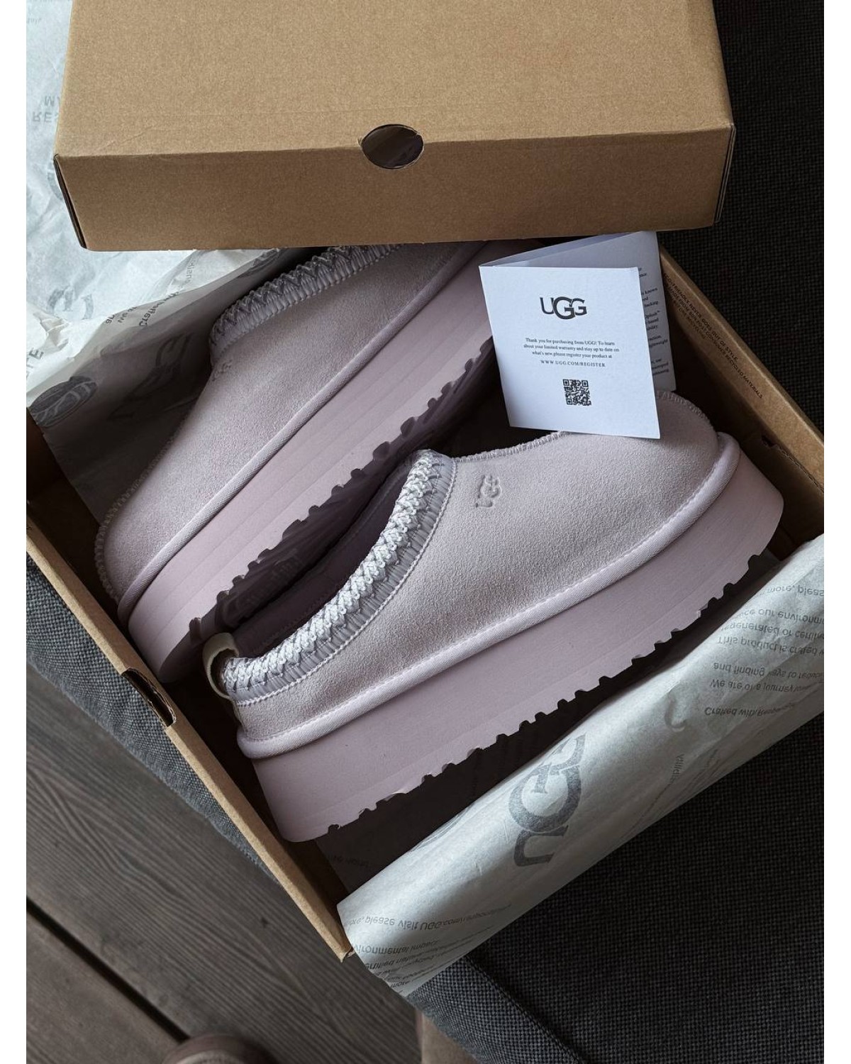 Ugg Tazz Slipper Bay Fog Platform Ugg Tazz Slipper Bay Fog Platform