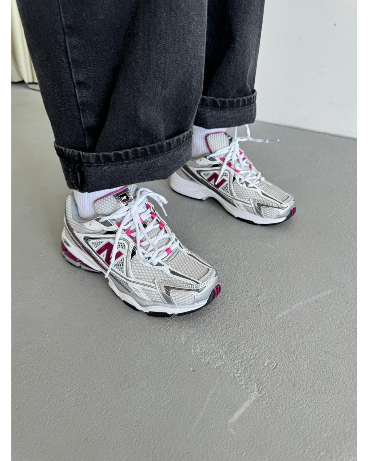 New Balance 1064 Silver/Red New Balance 1064 Silver/Red