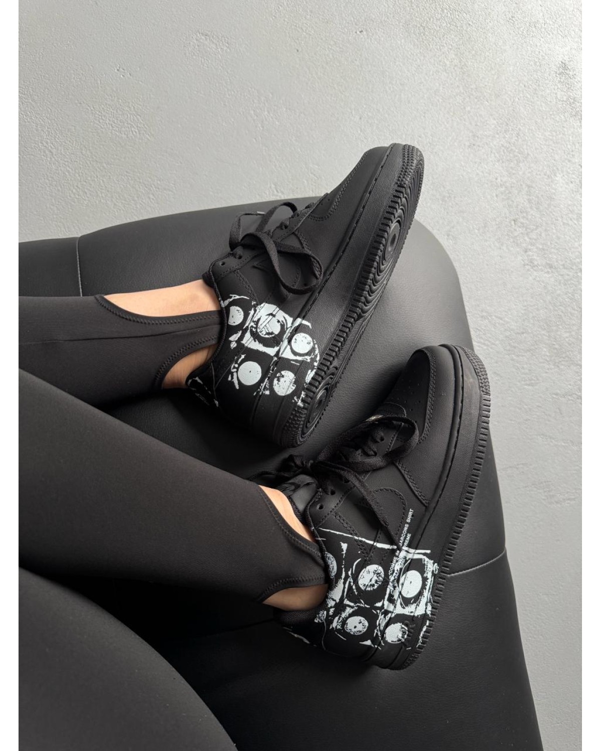 Nike Air Force 1 Low х  Comme des Garçons Supreme Black