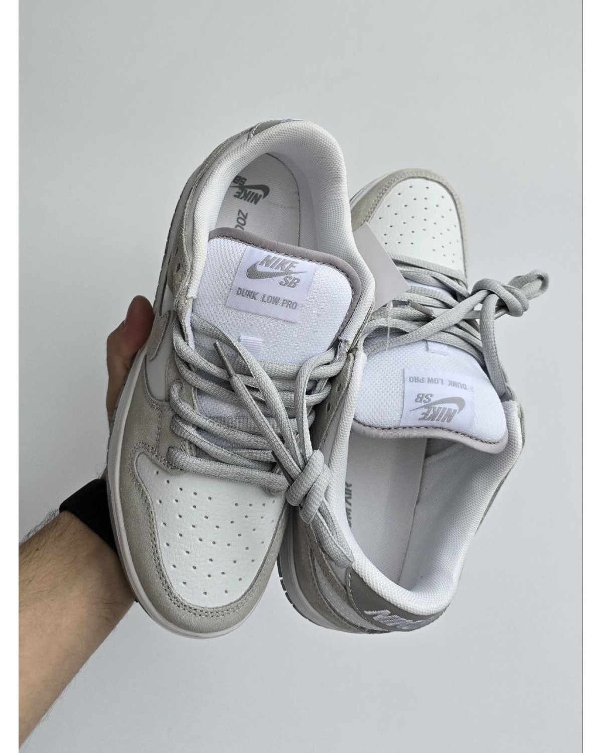 Nike SB Dunk Light Grey/White Nike SB Dunk Light Grey/White