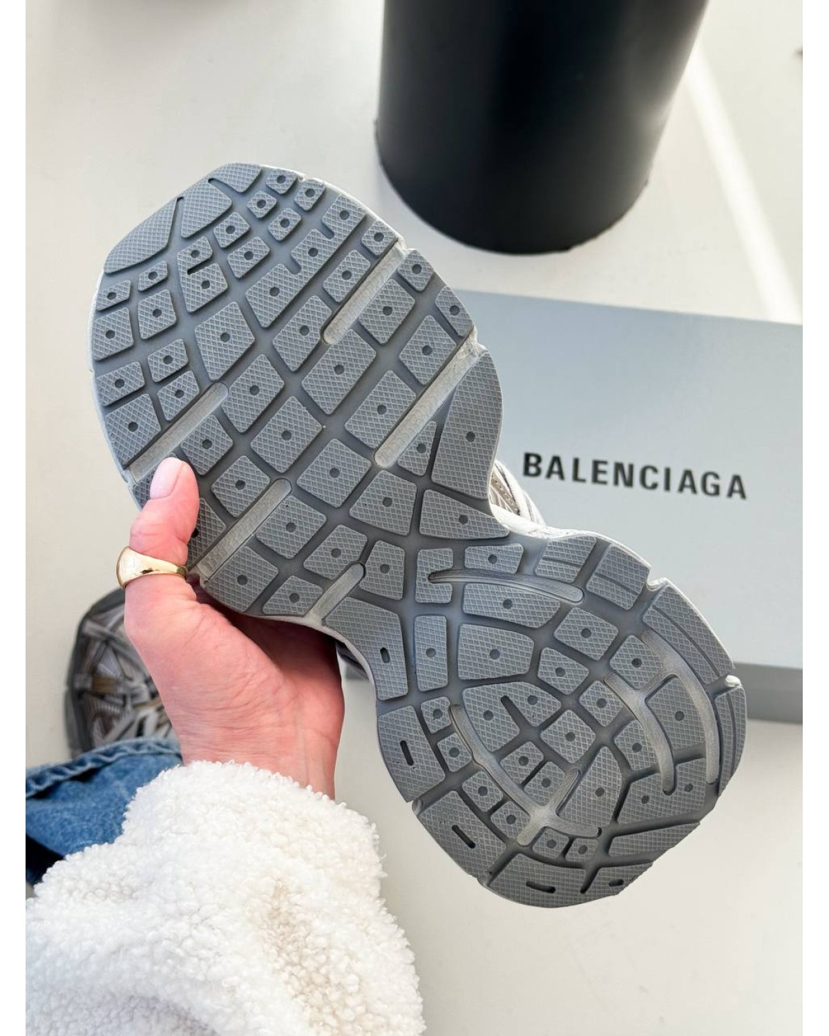 Balenciaga 3xl Extreme Laces Grey