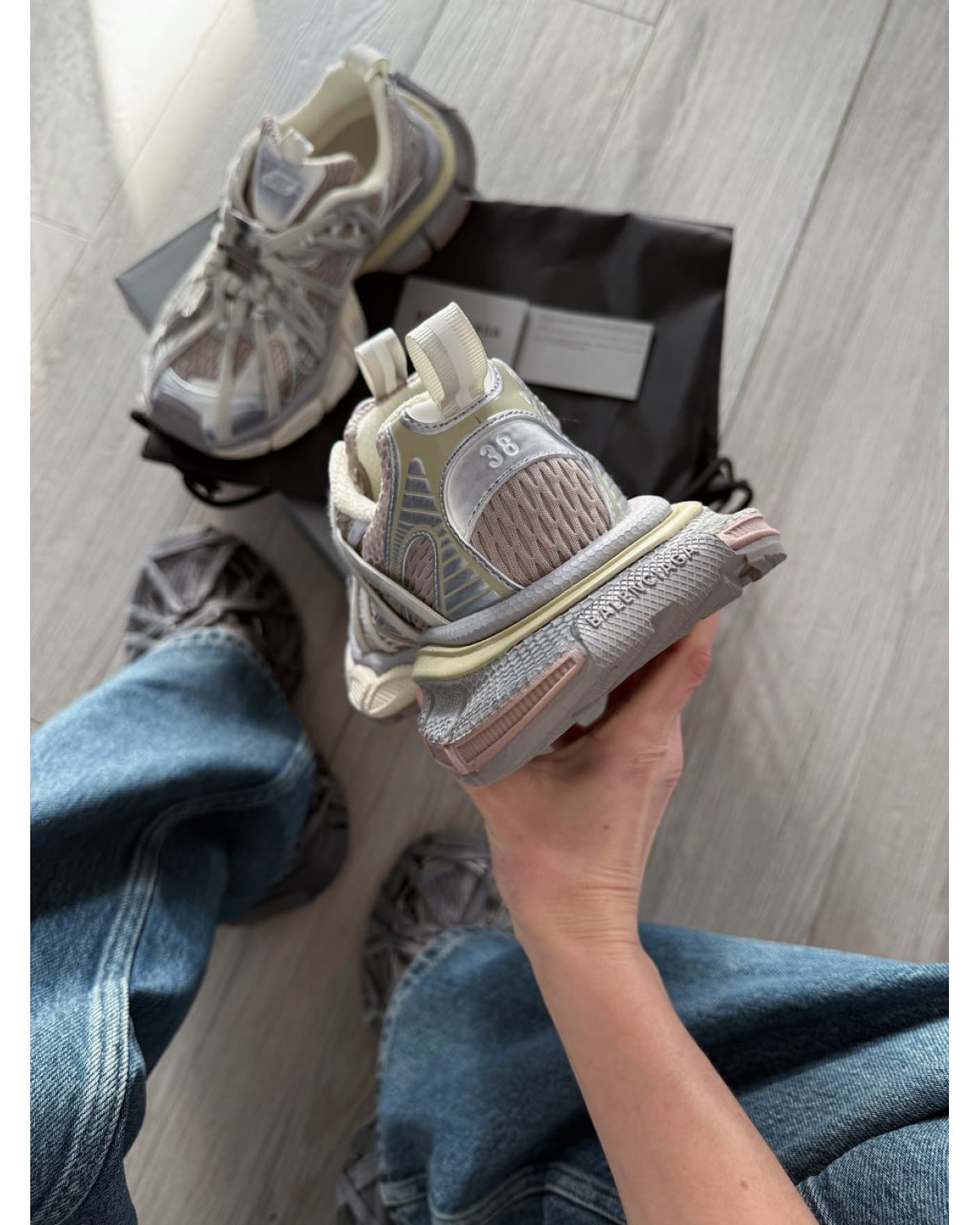 Balenciaga 3XL Extreme Lace Beige