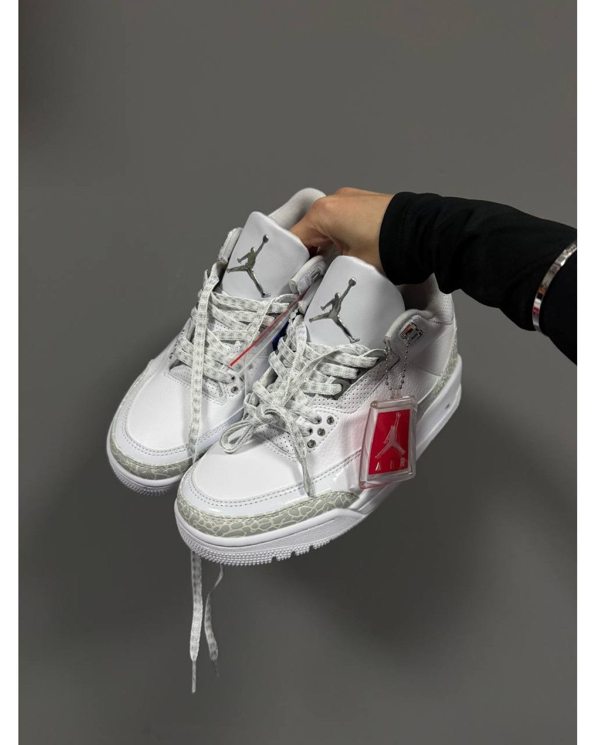 Nike Air Jordan Retro 3 White/Silver