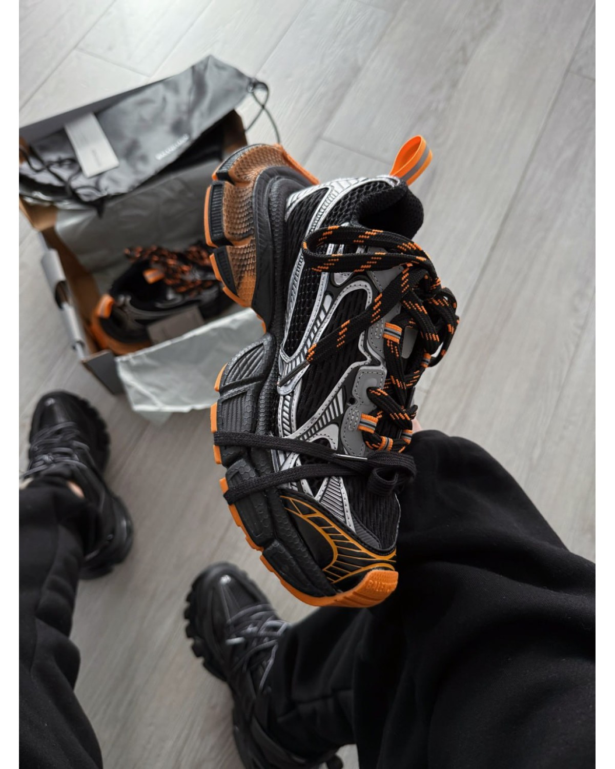 Balenciaga 3XL Black Orange