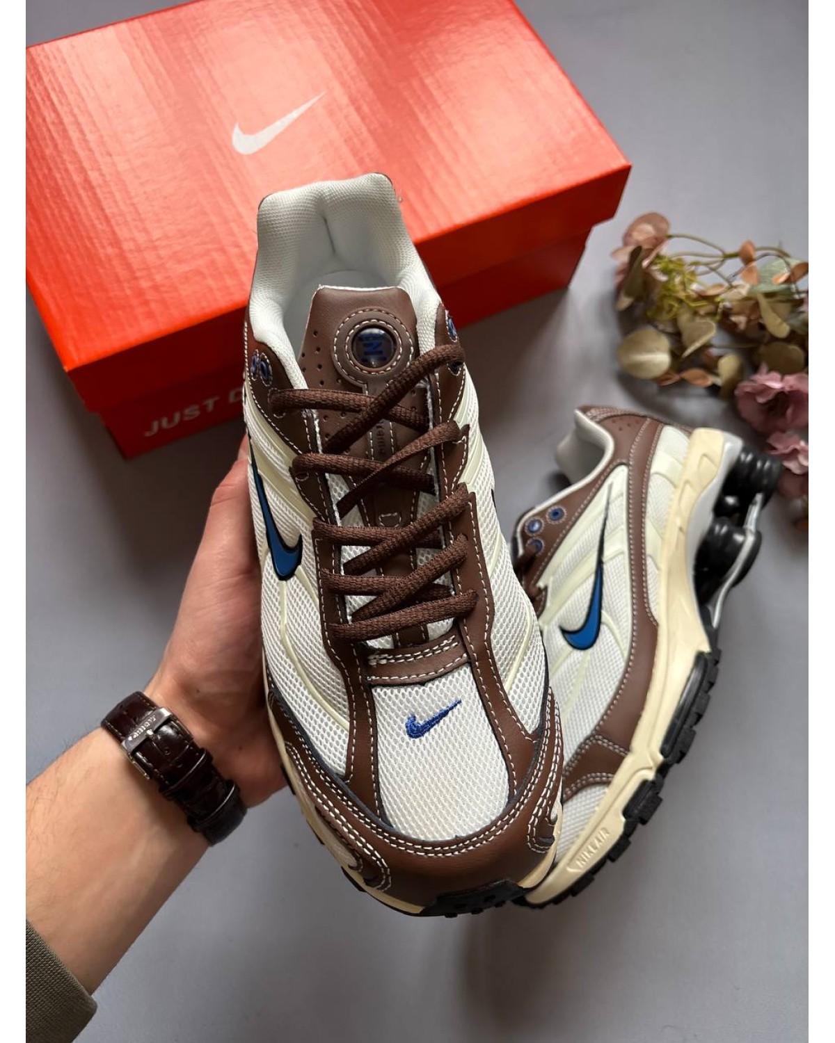 Nike Shox Ride 2 Brown White