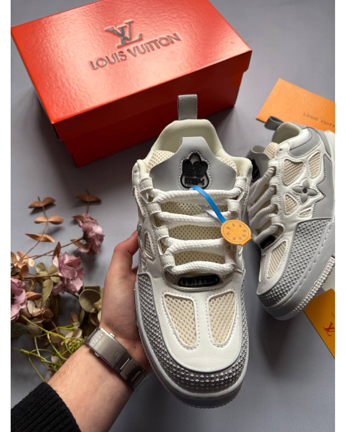 Louis Vuitton Skate White/Grey