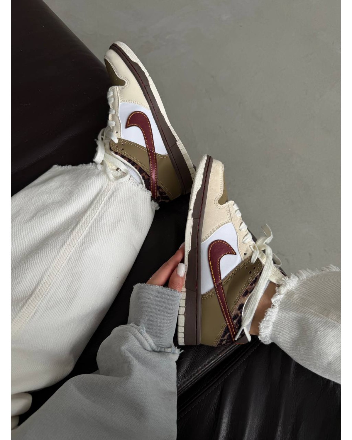 Nike SB Dunk Low White/Cheetah