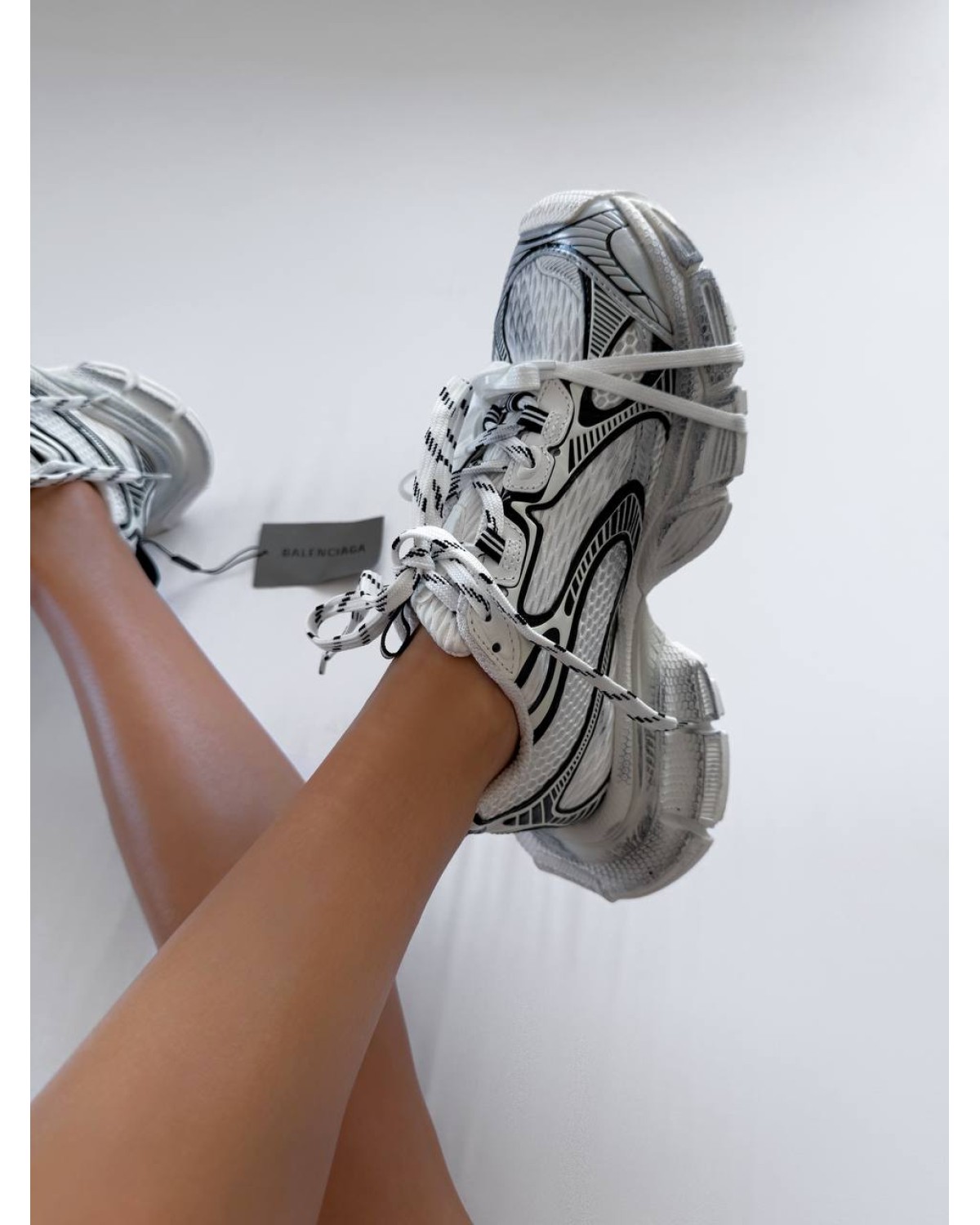 Balenciaga 3XL White Black