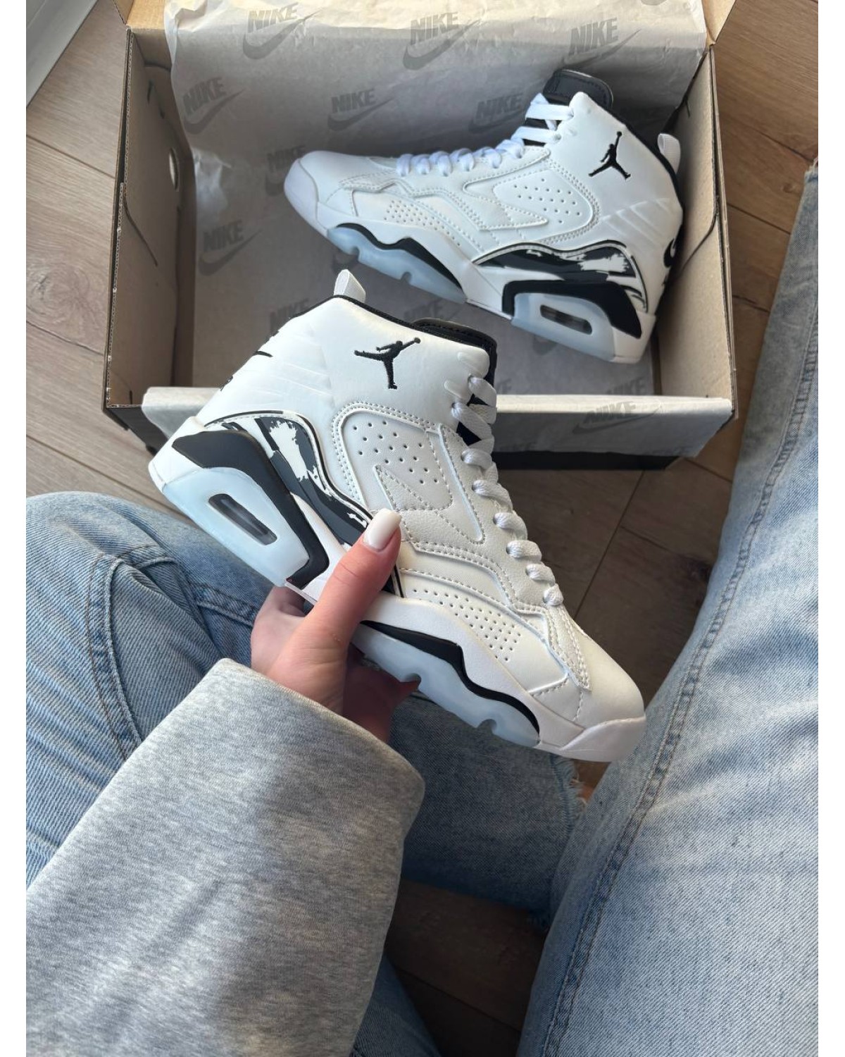 Jordan 6 MVP White Black