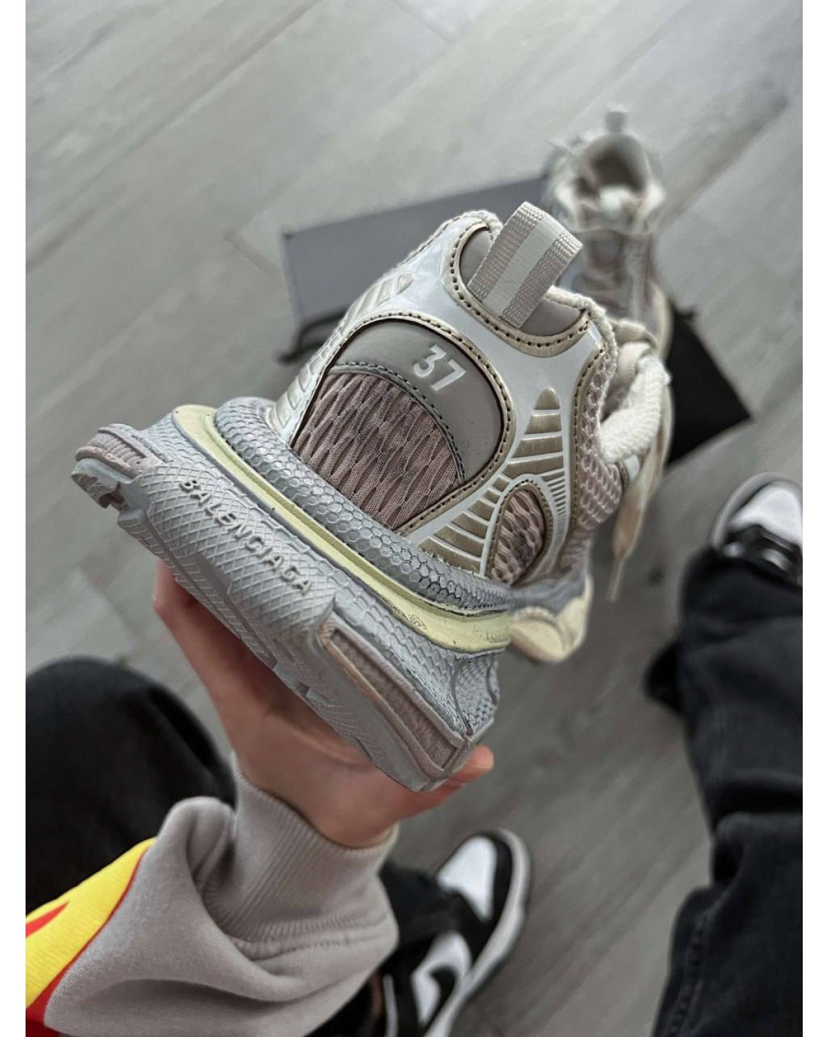 Balenciaga 3XL Off White