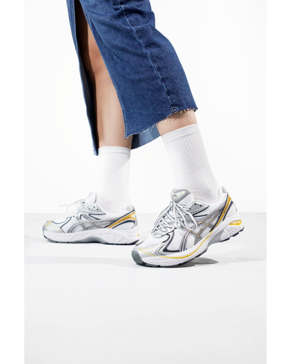 Asics GT-2160 White/Silver/Yellow
