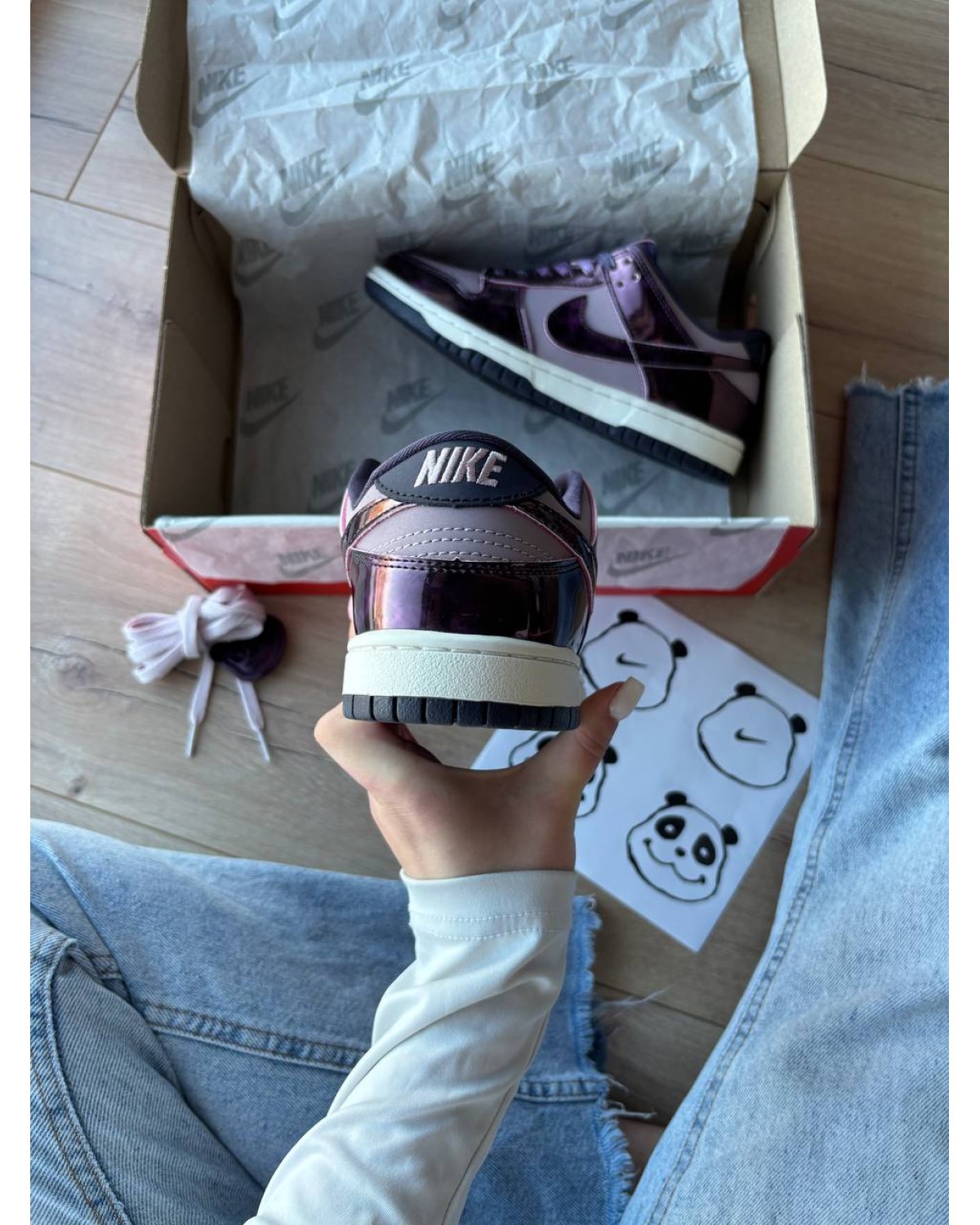 Nike SB Dunk Low SE Panda Purple