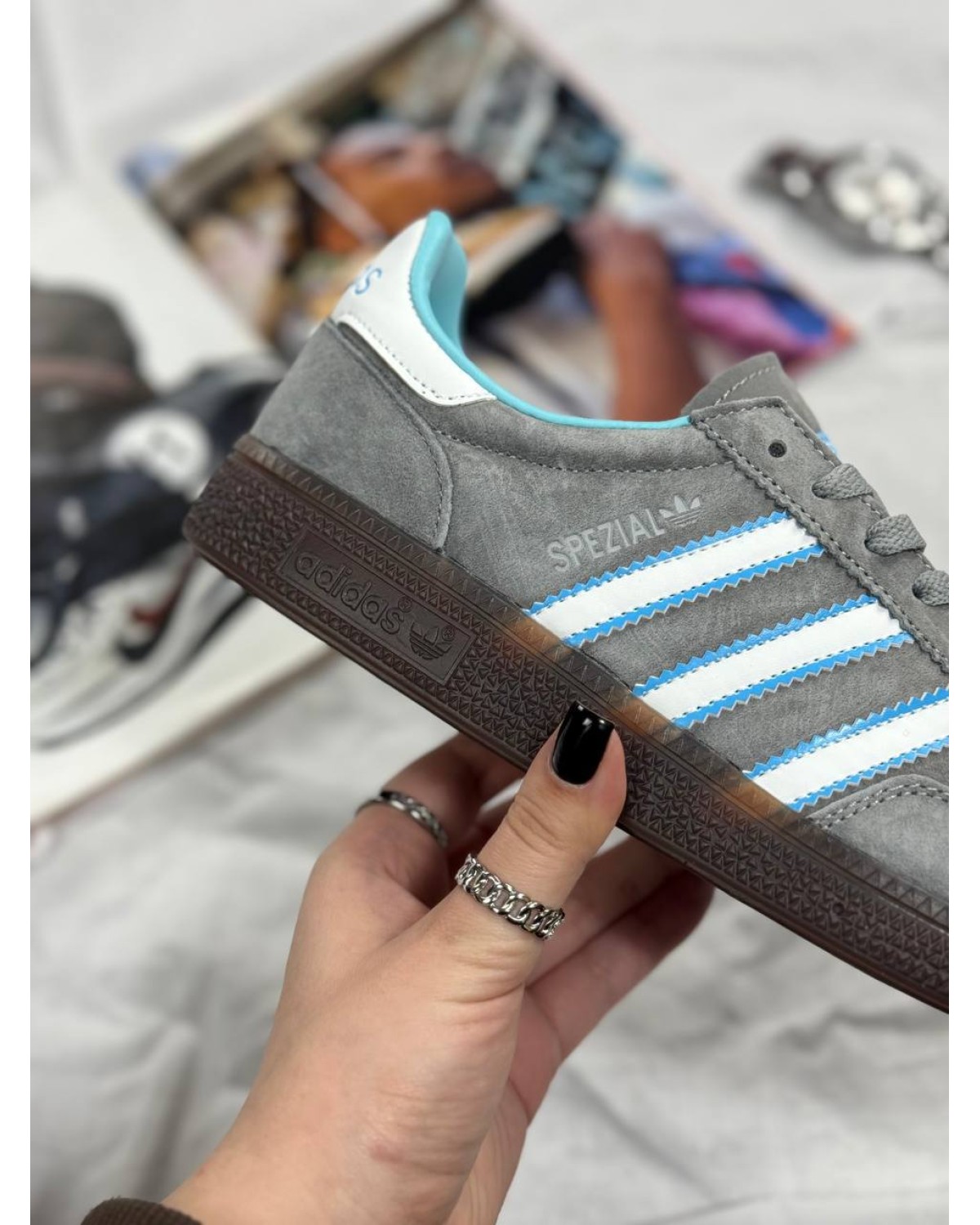 Adidas Handball Spezial Grey Blue
