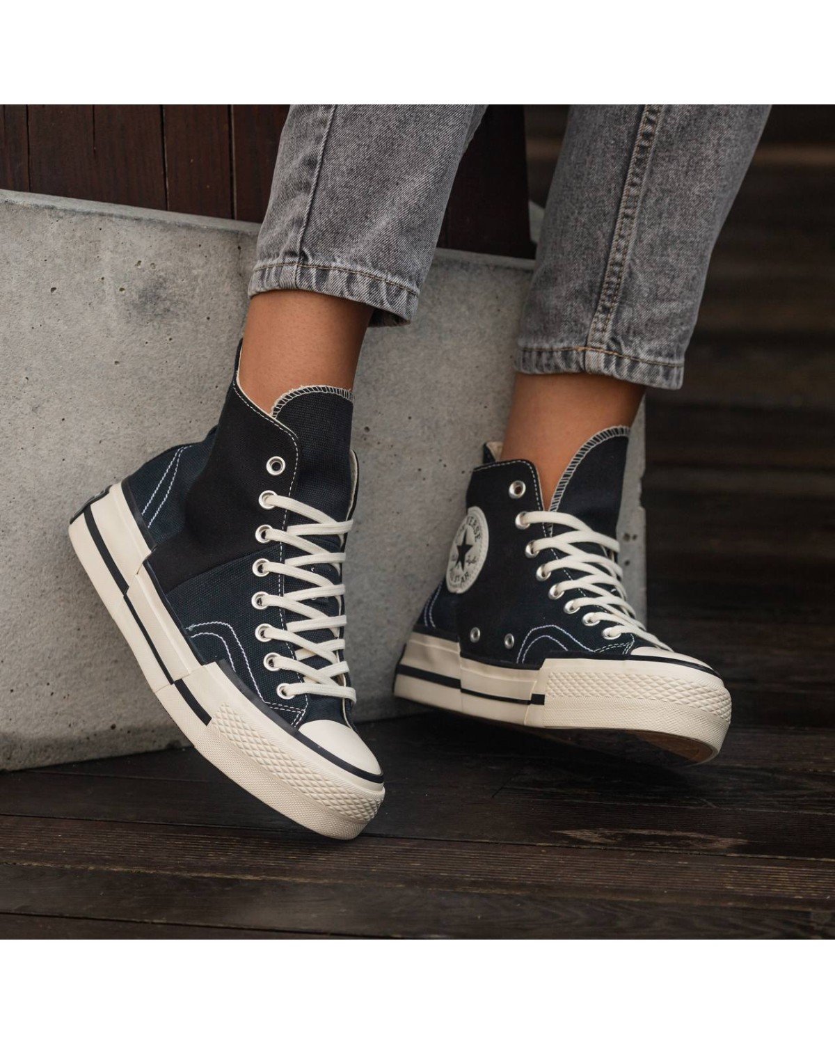 Converse Chuck Taylor Vintage 70 Plus hi Black\White
