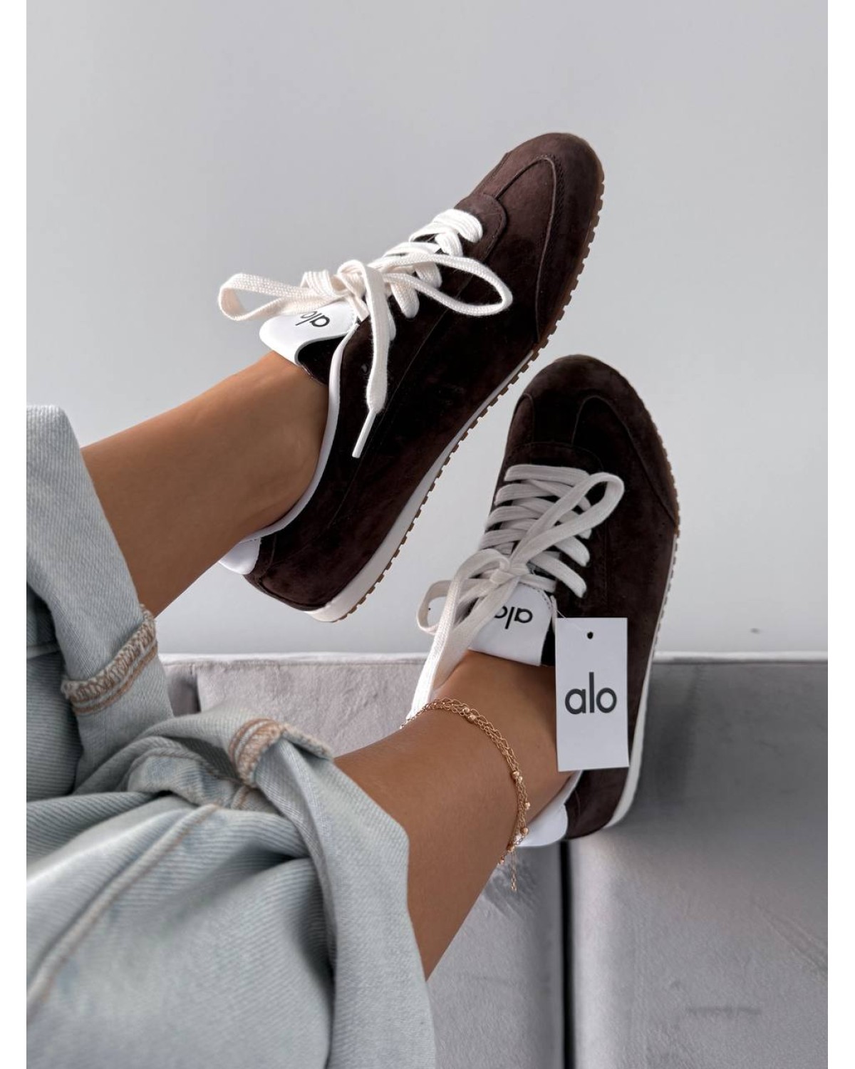 Alo Sunset Sneaker Brown