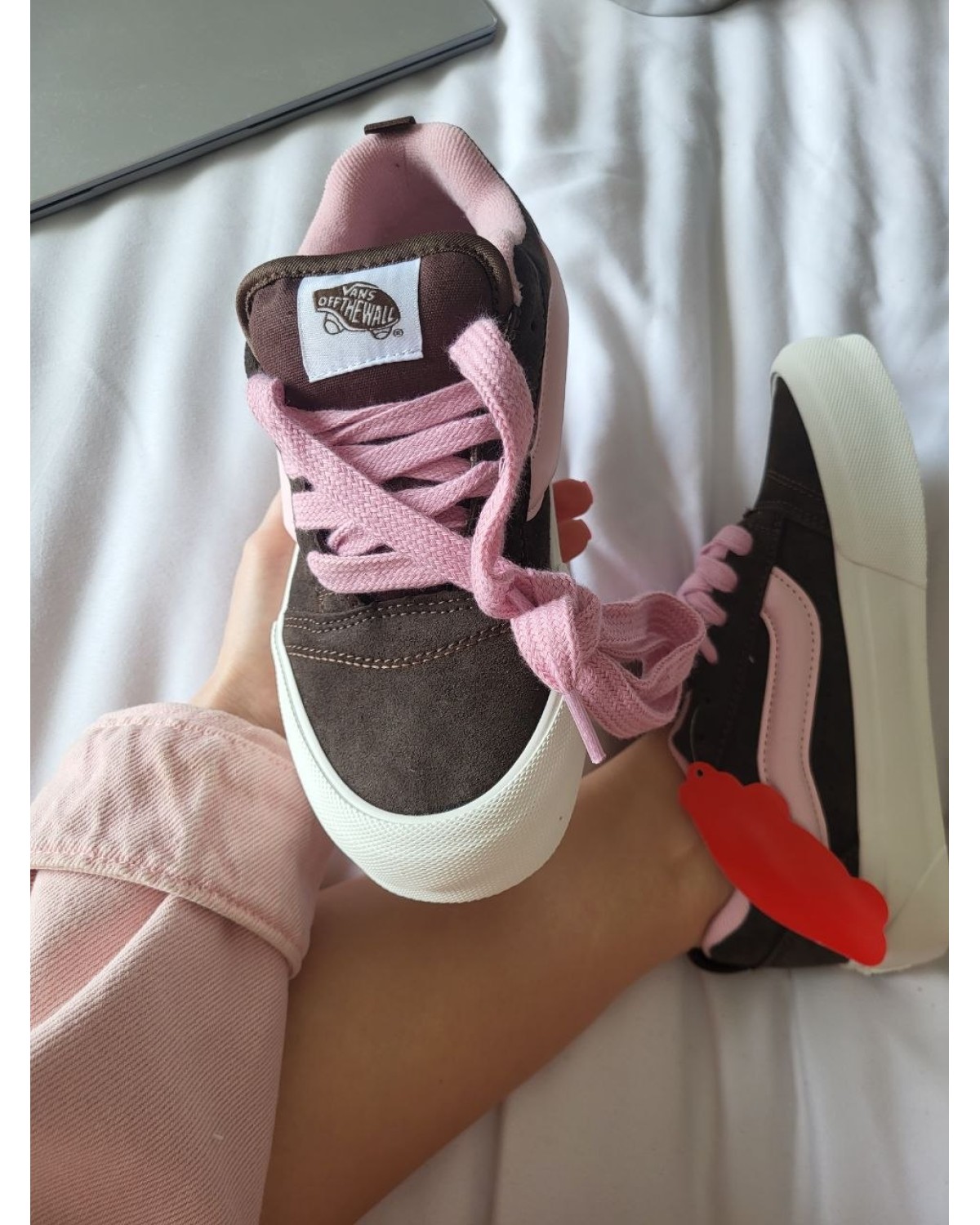 Vans KNU Skool Brown Pink