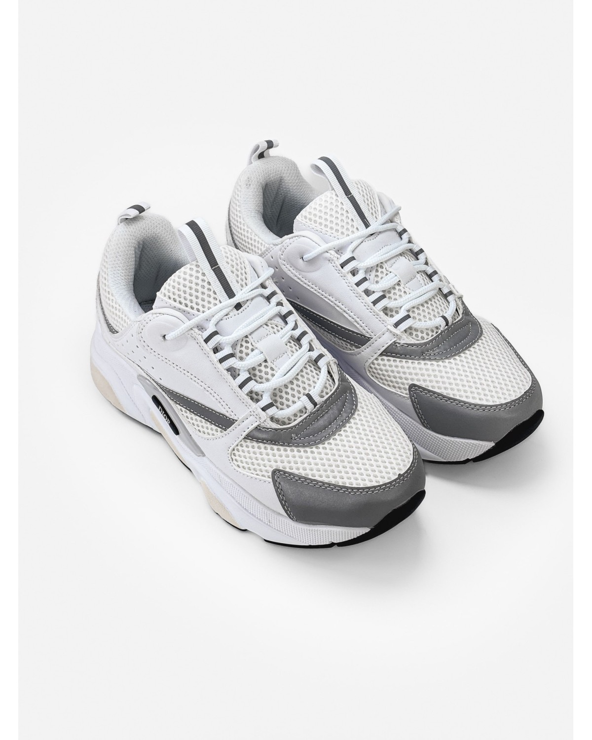 Dior B22 Reflevtive White\Grey