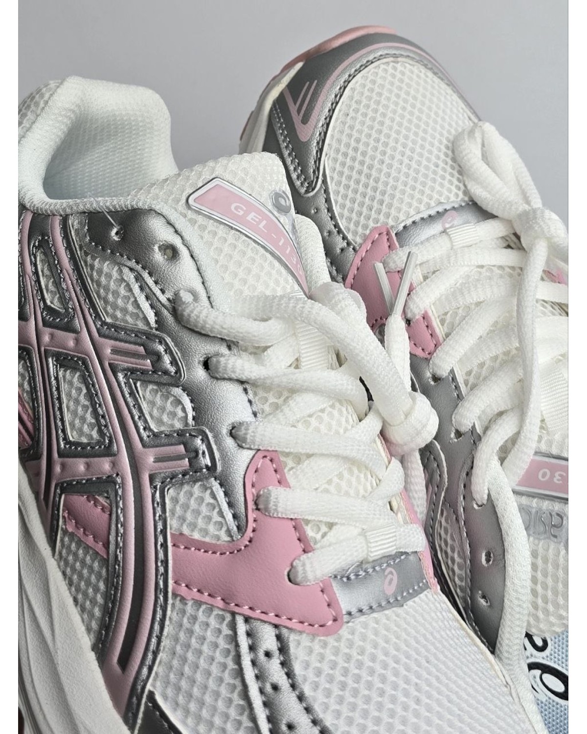 Asics Gel-1130  White/Pink/Silver
