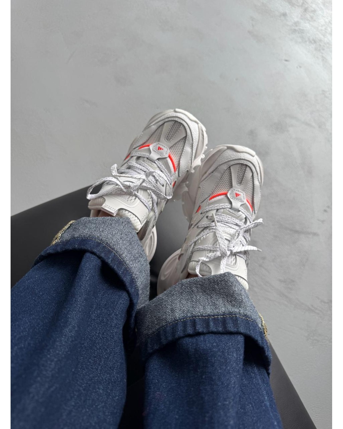 Adidas Vento XLG Deluxe White Orange