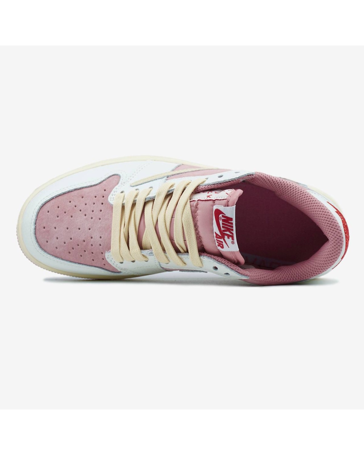 Jordan 1 Low OG SP Travis Scott Pink White Beige Jordan 1 Low OG SP Travis Scott Pink White Beige