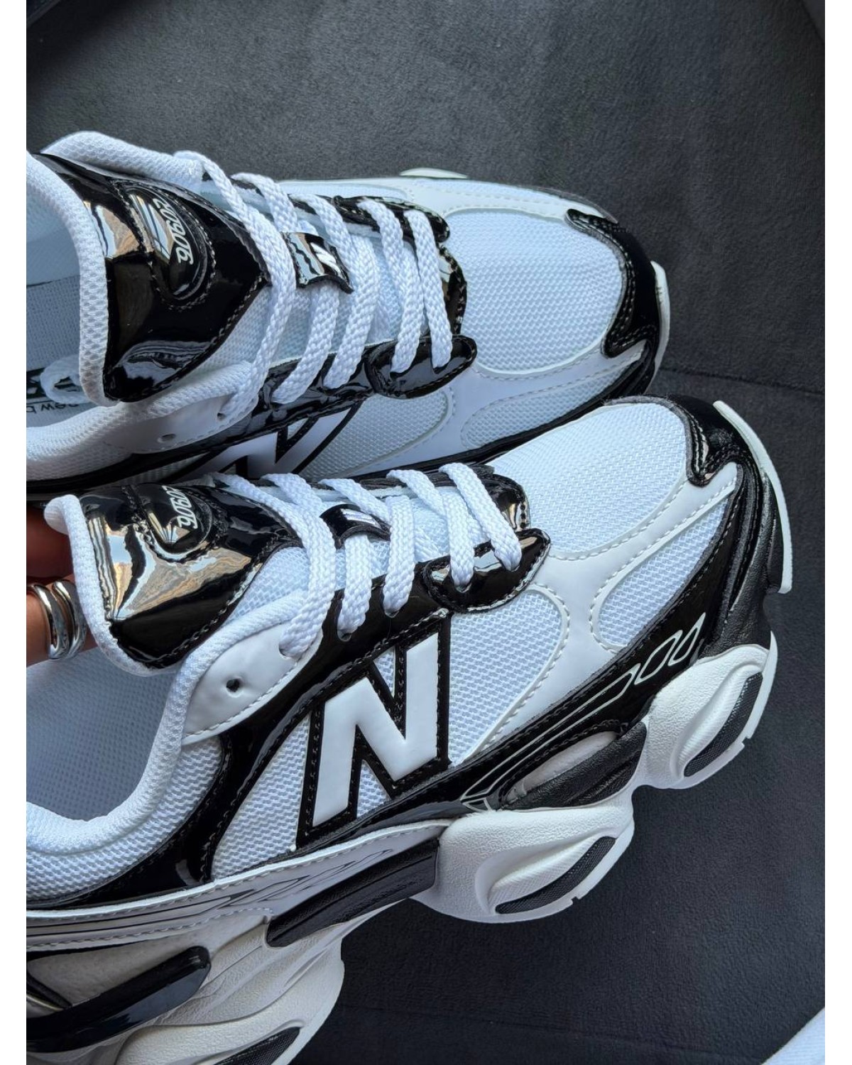 New Balance 9060R White Black New Balance 9060R White Black