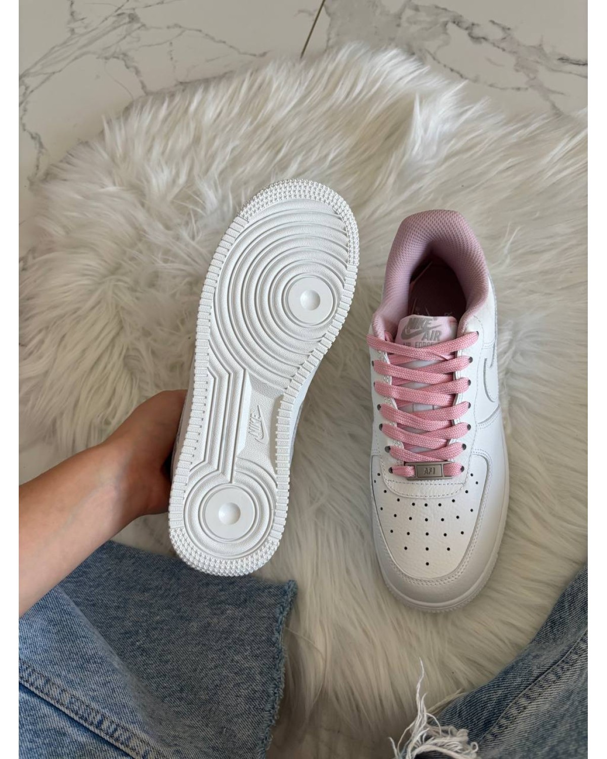 Nike Air Force 1 Low White Pink Nike Air Force 1 Low White Pink
