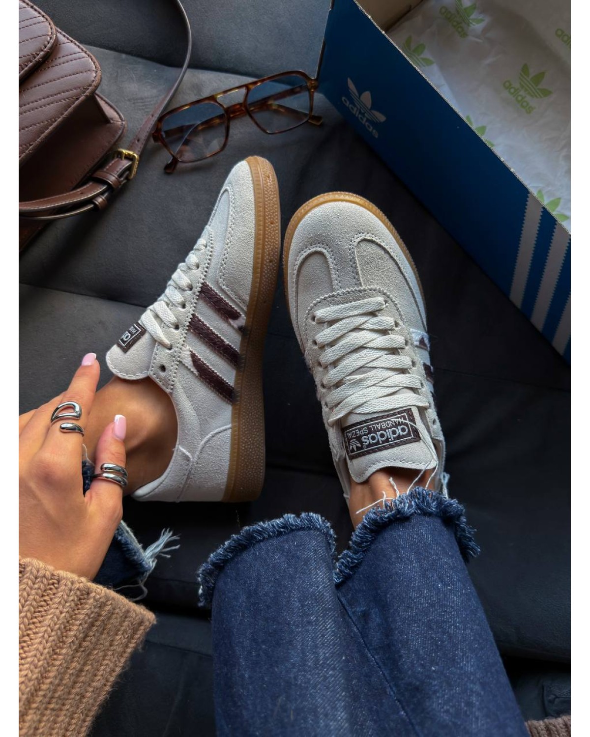 Adidas Spezial Cow Print Beige Brown Adidas Spezial Cow Print Beige Brown