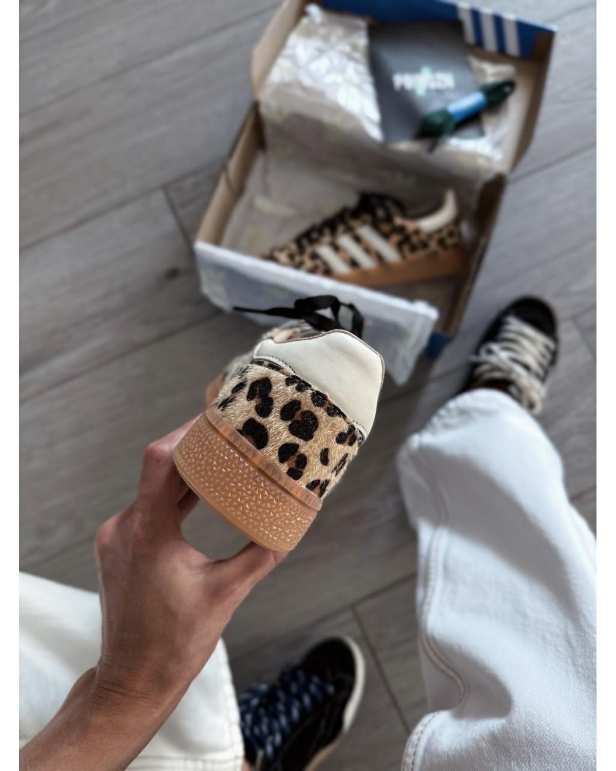 Adidas Handball Spezial Leopard Magic Beige Adidas Handball Spezial Leopard Magic Beige