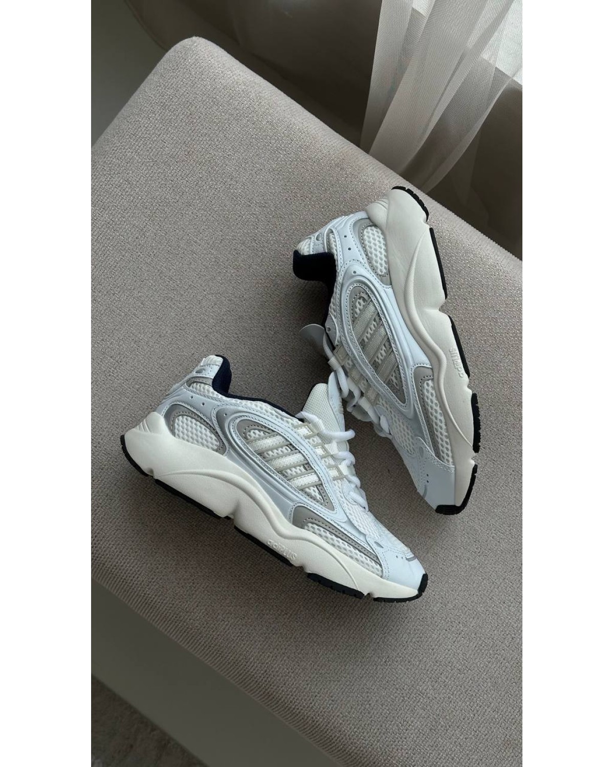 Adidas Ozmillen White Beige Adidas Ozmillen White Beige
